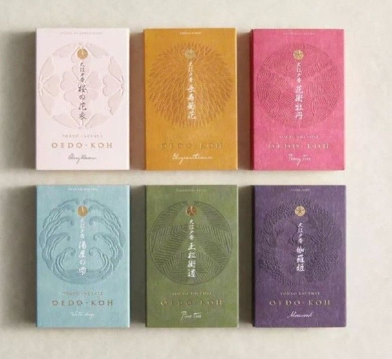 「日本香堂」大江戶香系列