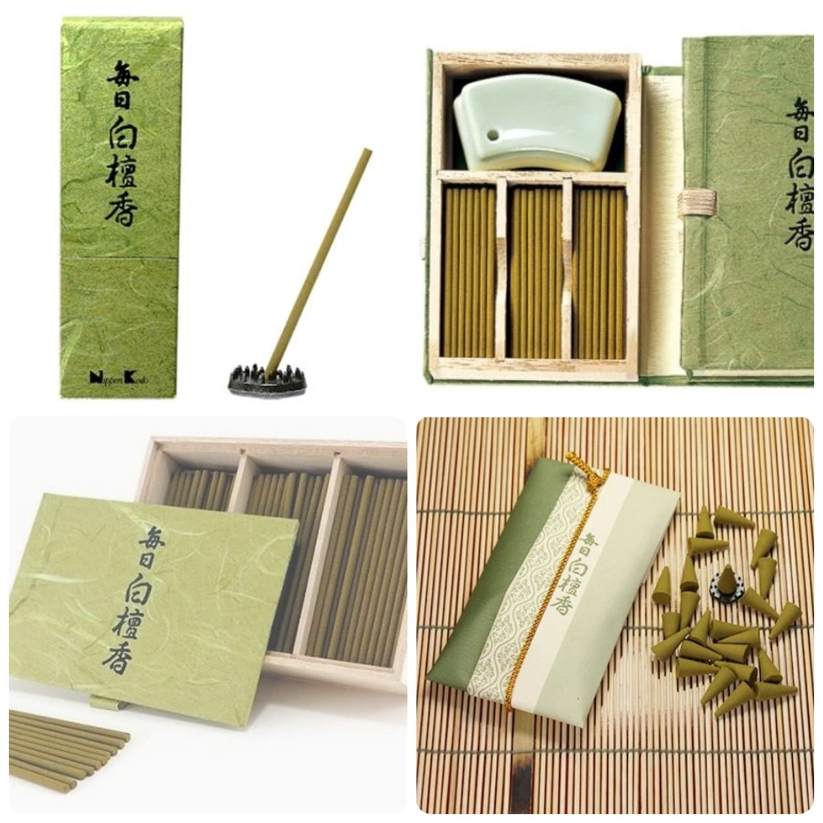 【B08。日本香堂。書香系列】毎日白檀香