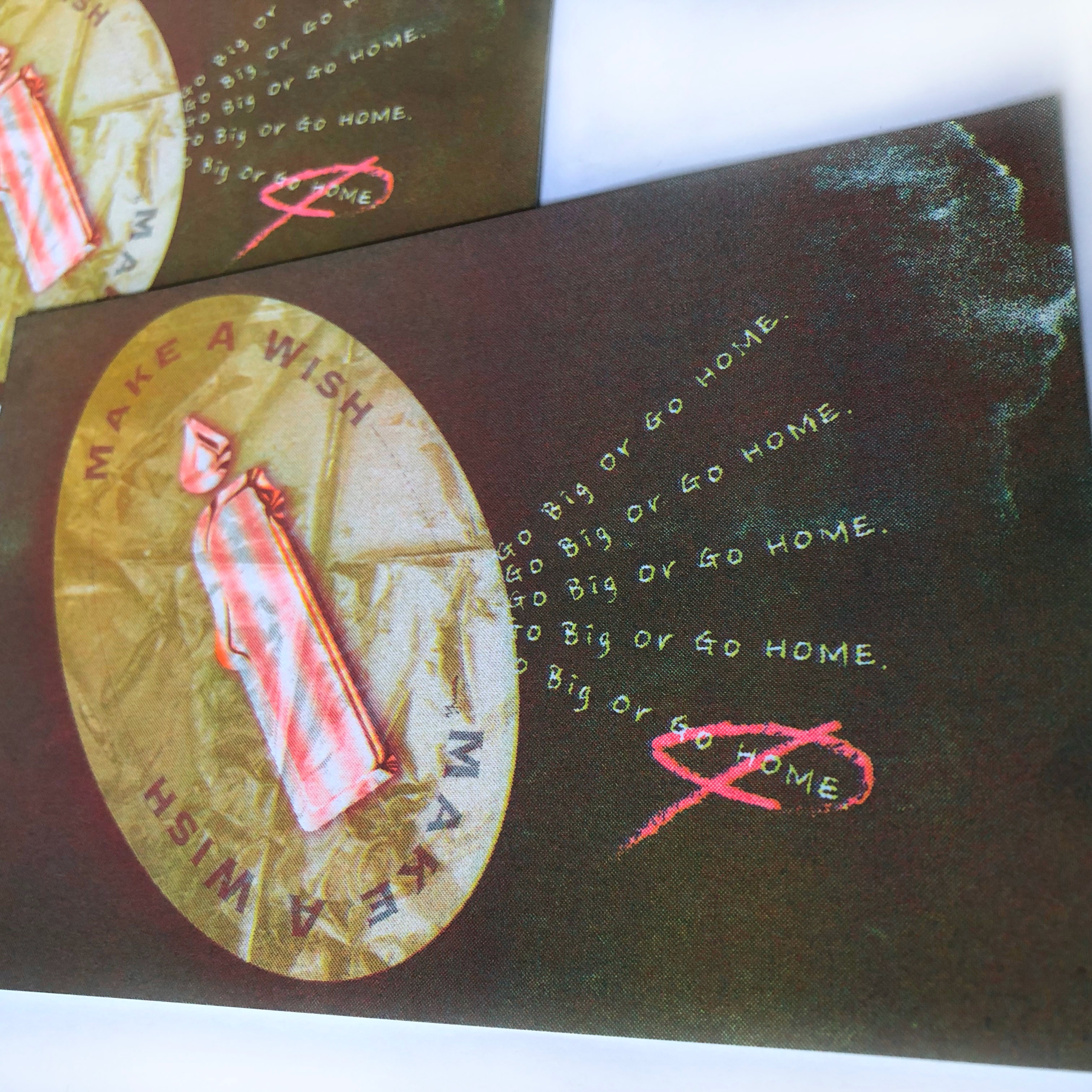 收藏推薦！ uptou.c studio Risograph孔版印刷〈Make A Wish〉三色印刷