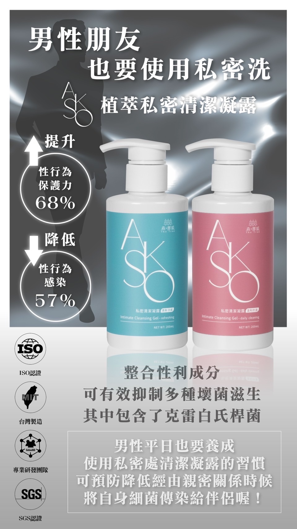 植萃私密清潔凝露