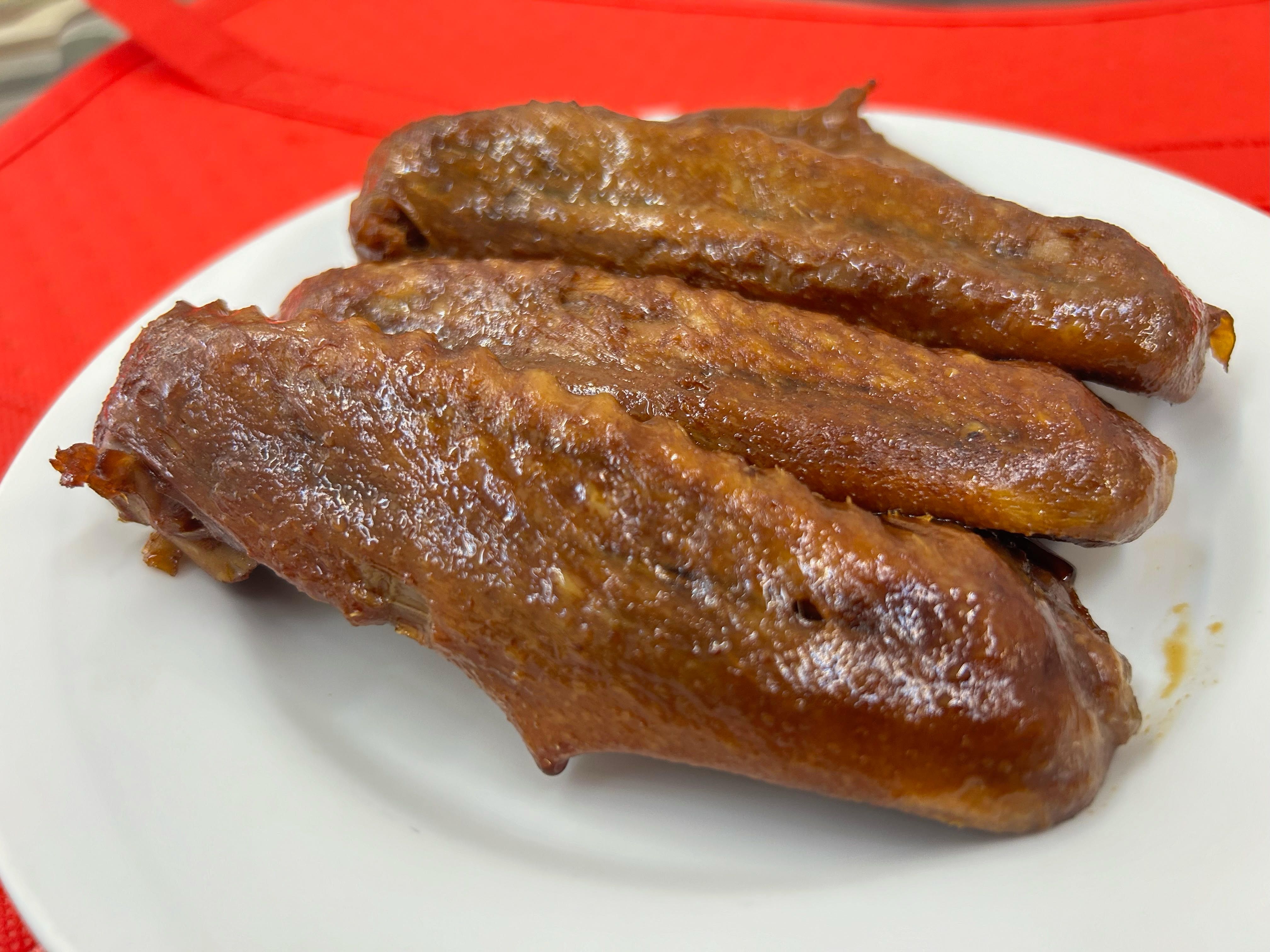 【甜心粽廚房 粽子 油飯 滷味】糖老鴨翅 （3入 ） / 野餐、下酒菜最佳良伴
