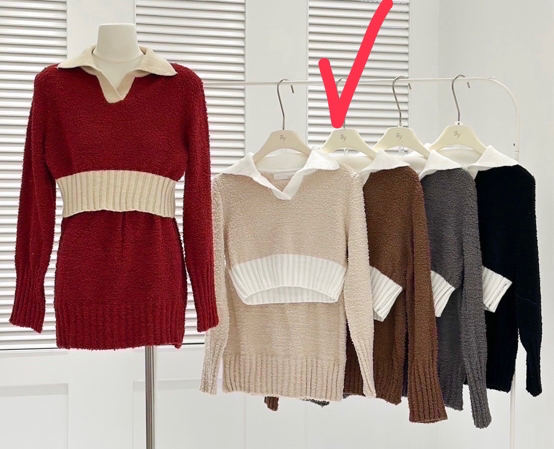 （現貨出清）套裝咖色