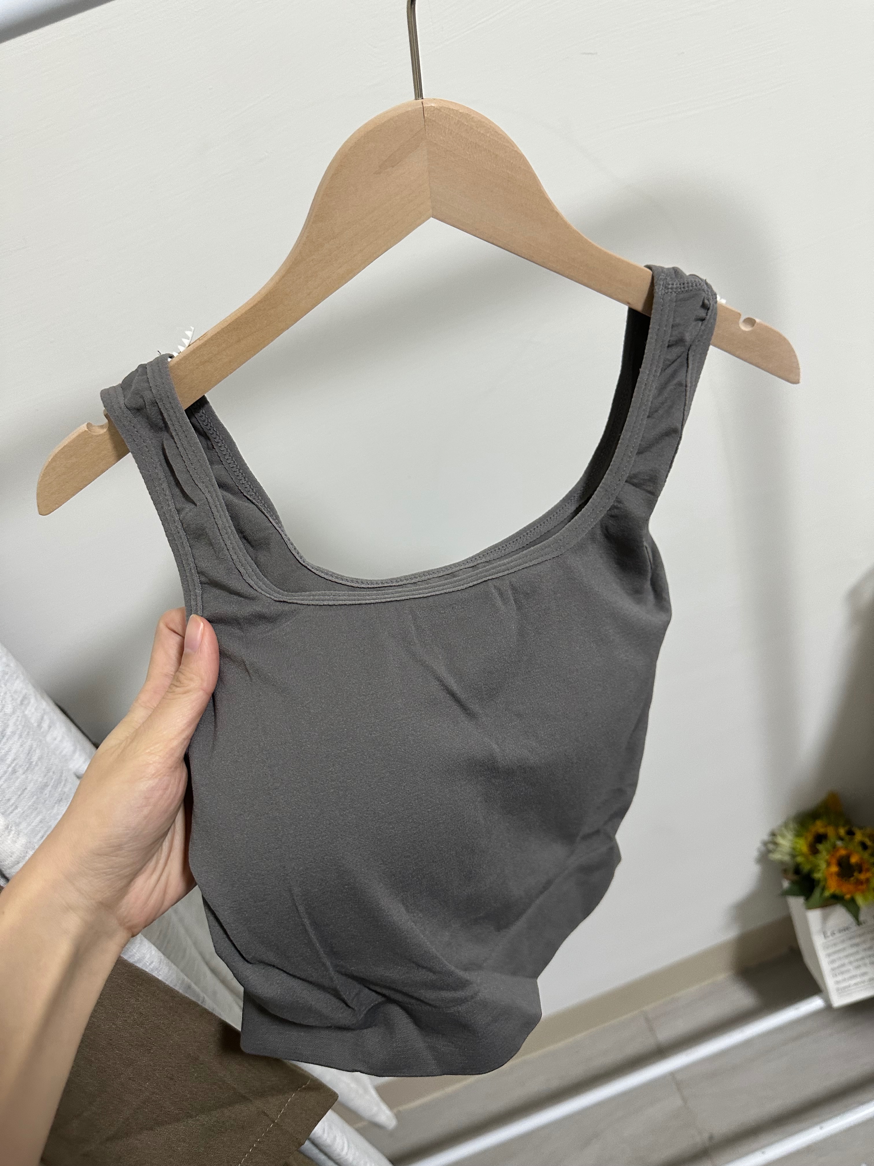 （現貨出清）固定胸墊吊帶背心