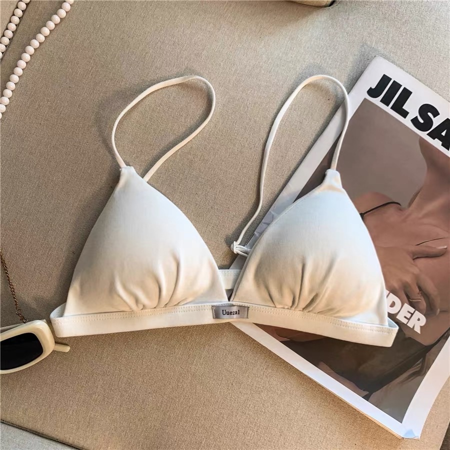 法式性感三角杯比基尼背心