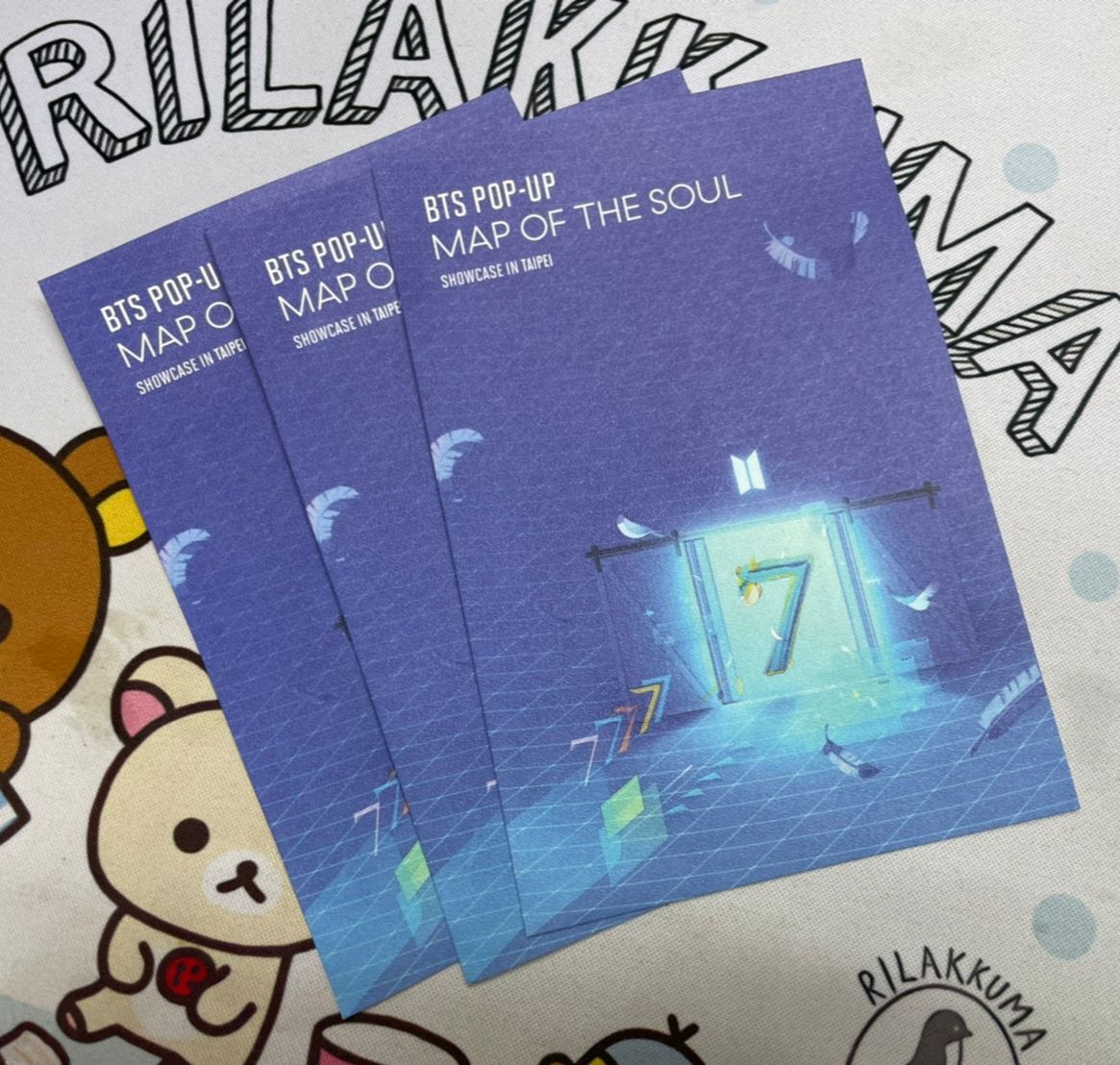 [全新]BTS MAP OF THE SOUL 2021台北快閃店入場特典