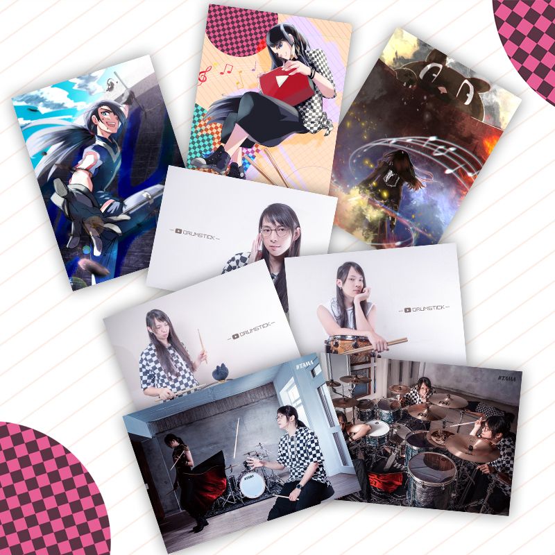 桿子Drumstick 親筆簽名卡 （一套）