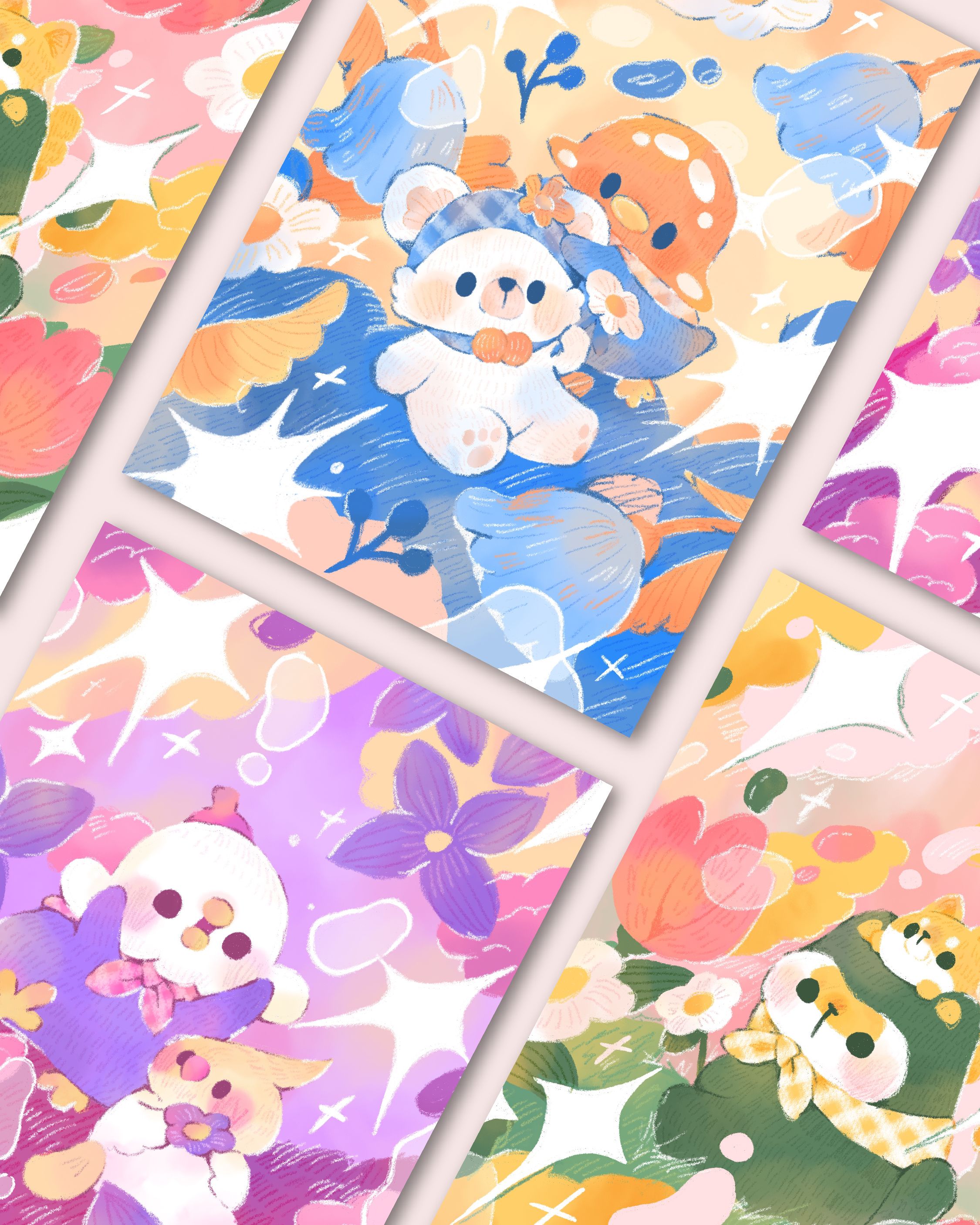 Mobell | 感覺香香的明信片