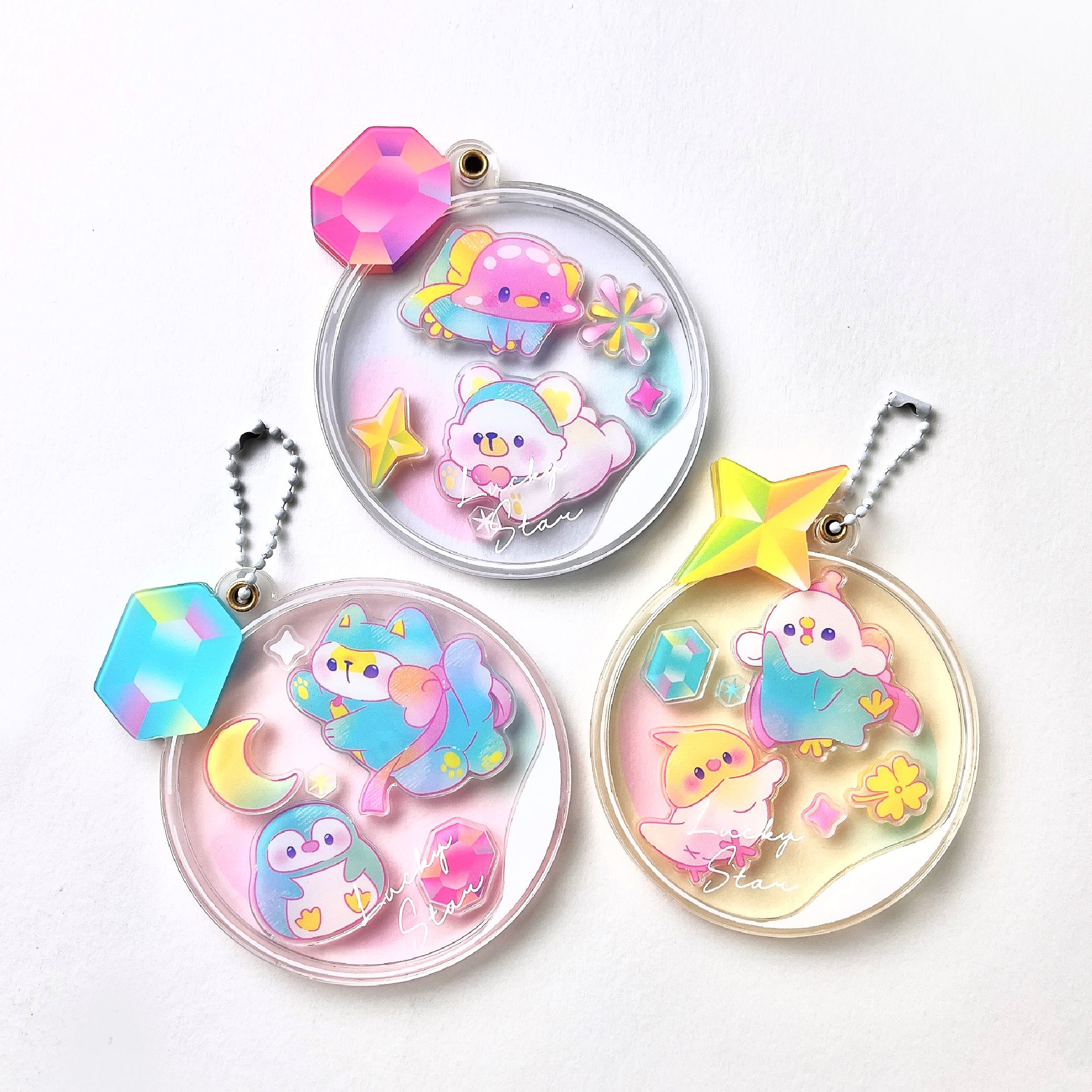 Mobell | 泡泡搖搖樂吊飾