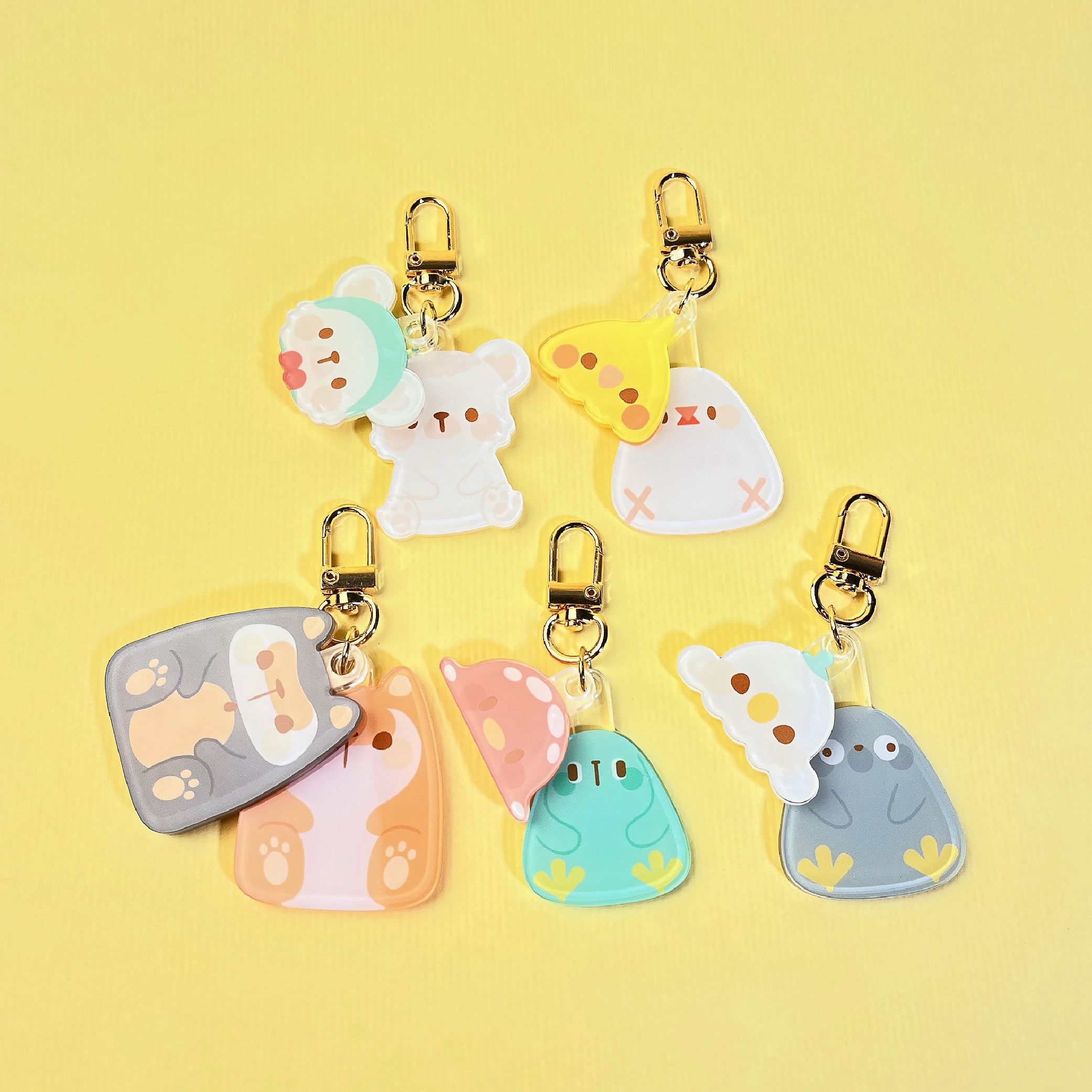 Mobell | 壓克力變臉吊飾