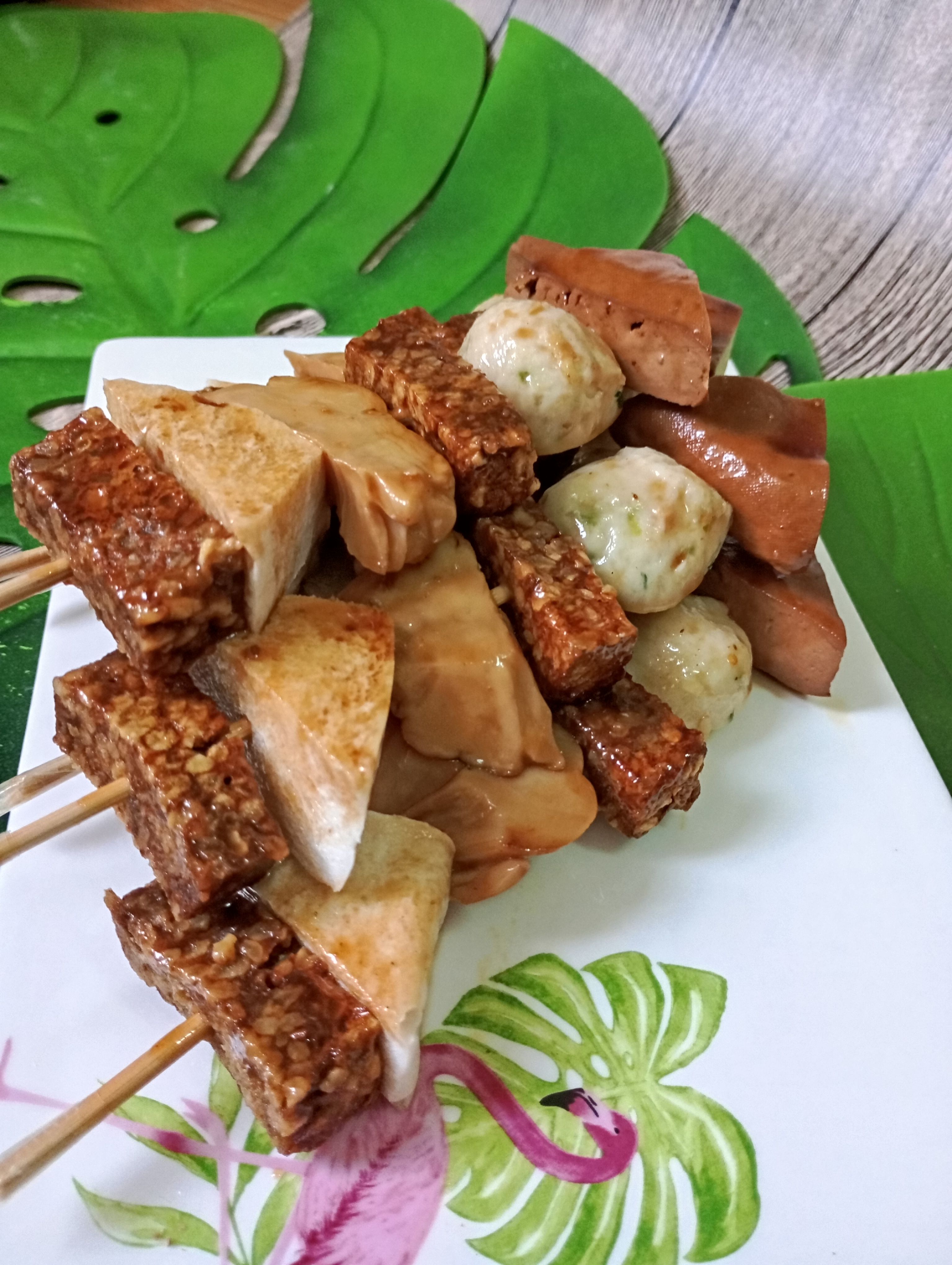 純素的蔬食燒烤（小辣）
