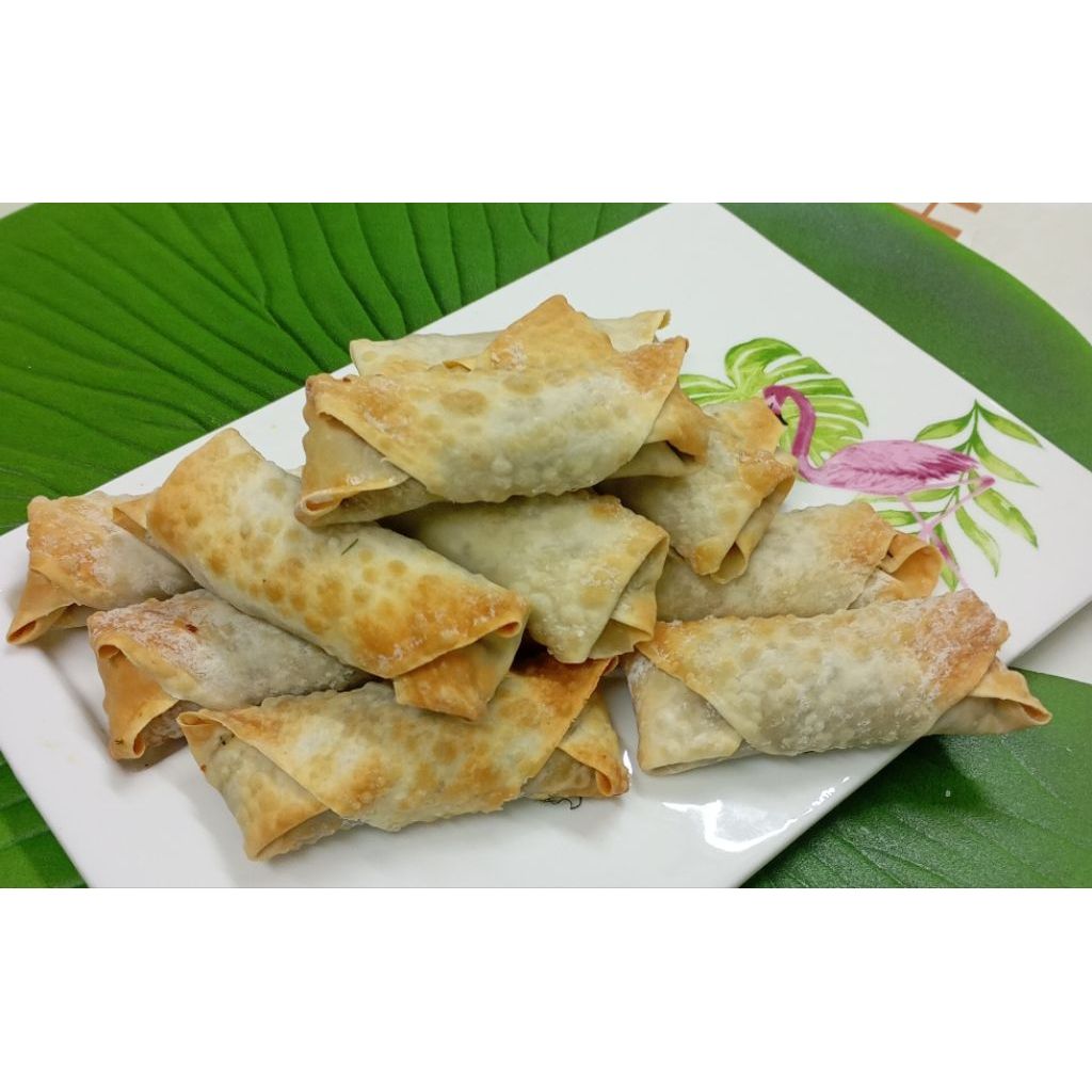 茴香菜炸春捲（季節快要結束