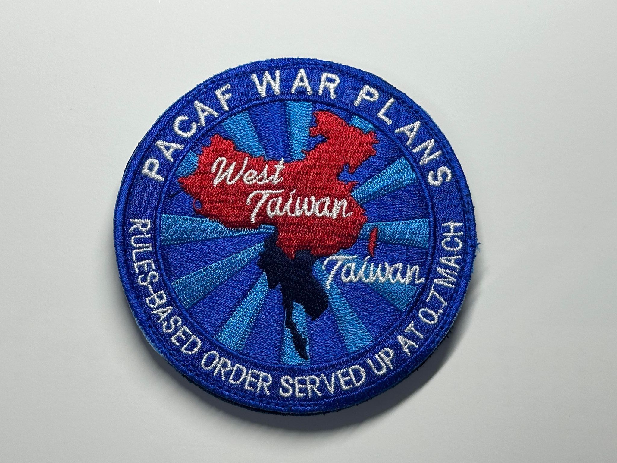 PACAF War Plans ＂West Taiwan＂ 西台灣電繡章