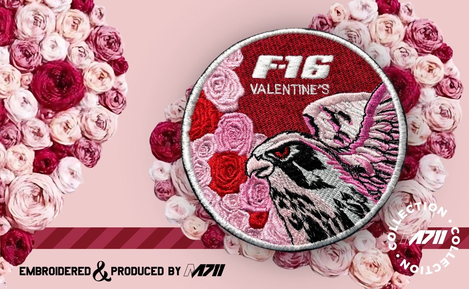 F-16 Valentine’s Day情人節主題臂章