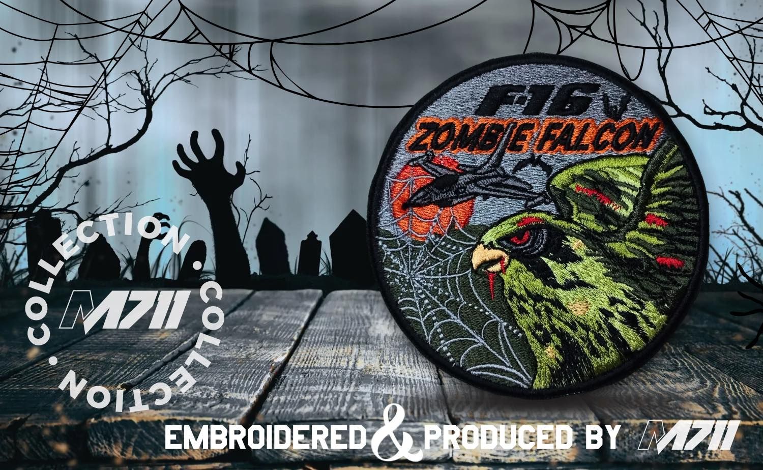 萬聖節F-16殭屍臂章