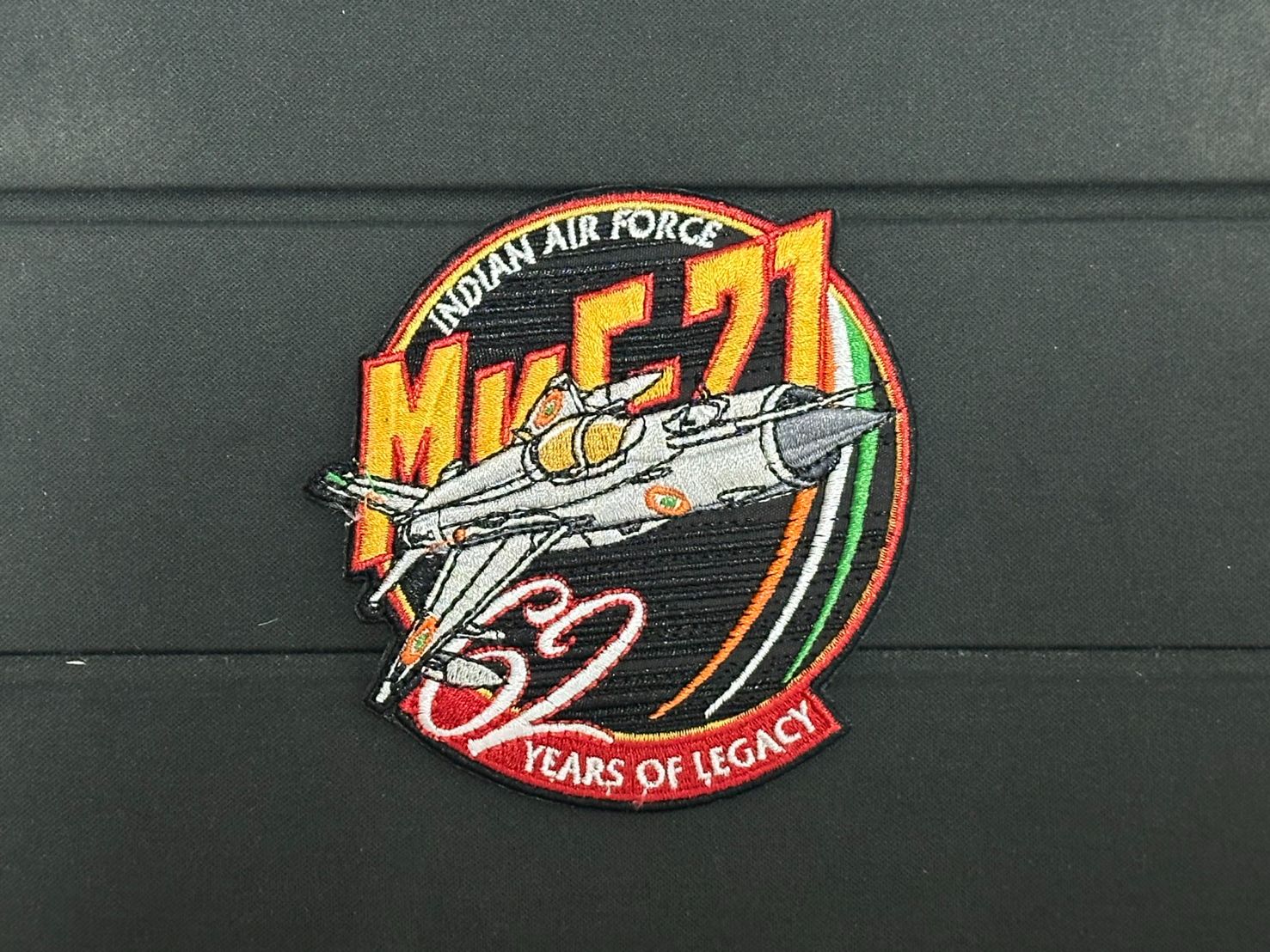 官方版 印度空軍MiG-21除役紀念臂章