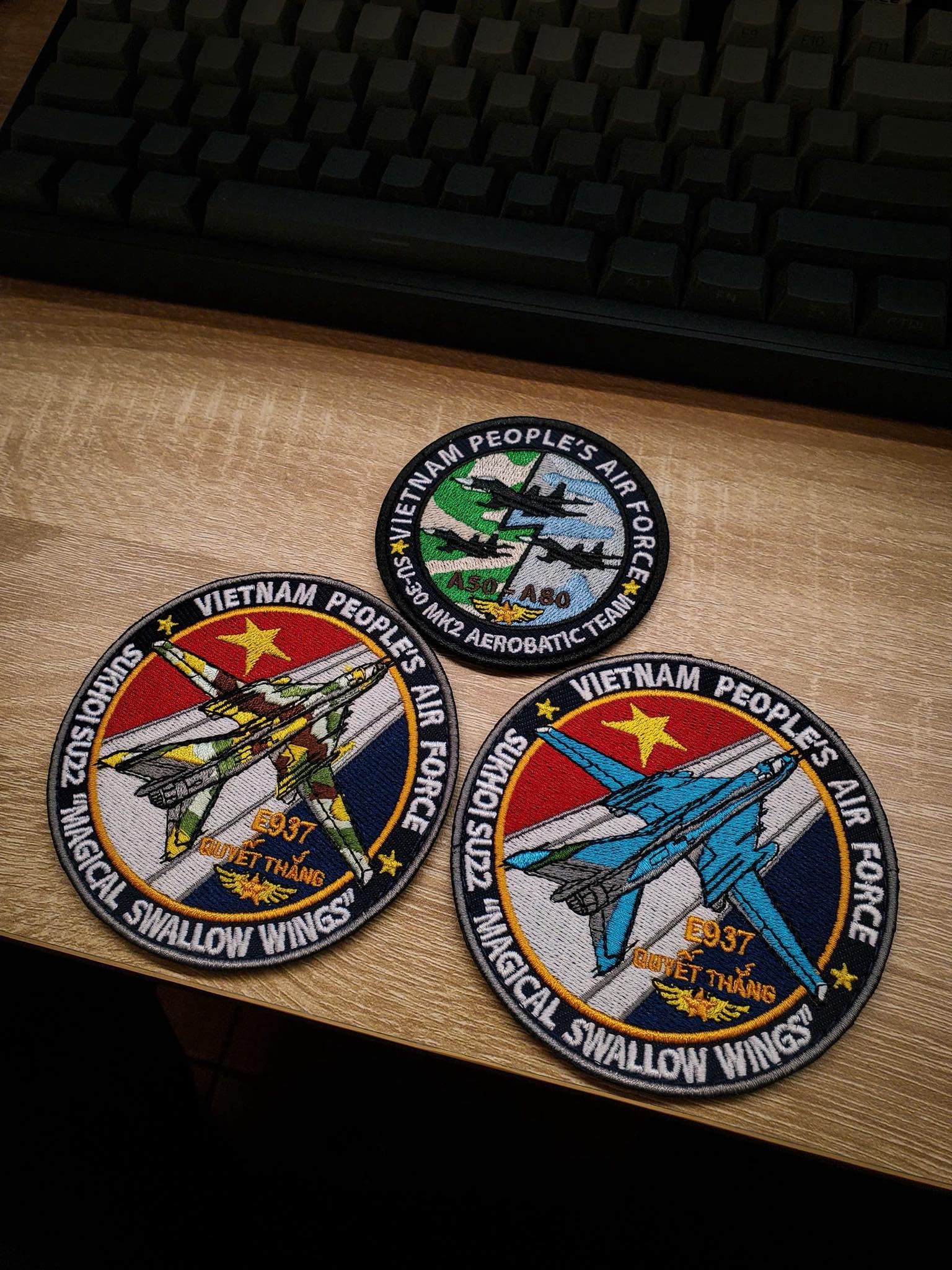 越南空軍937團Su-22M4官版機種章