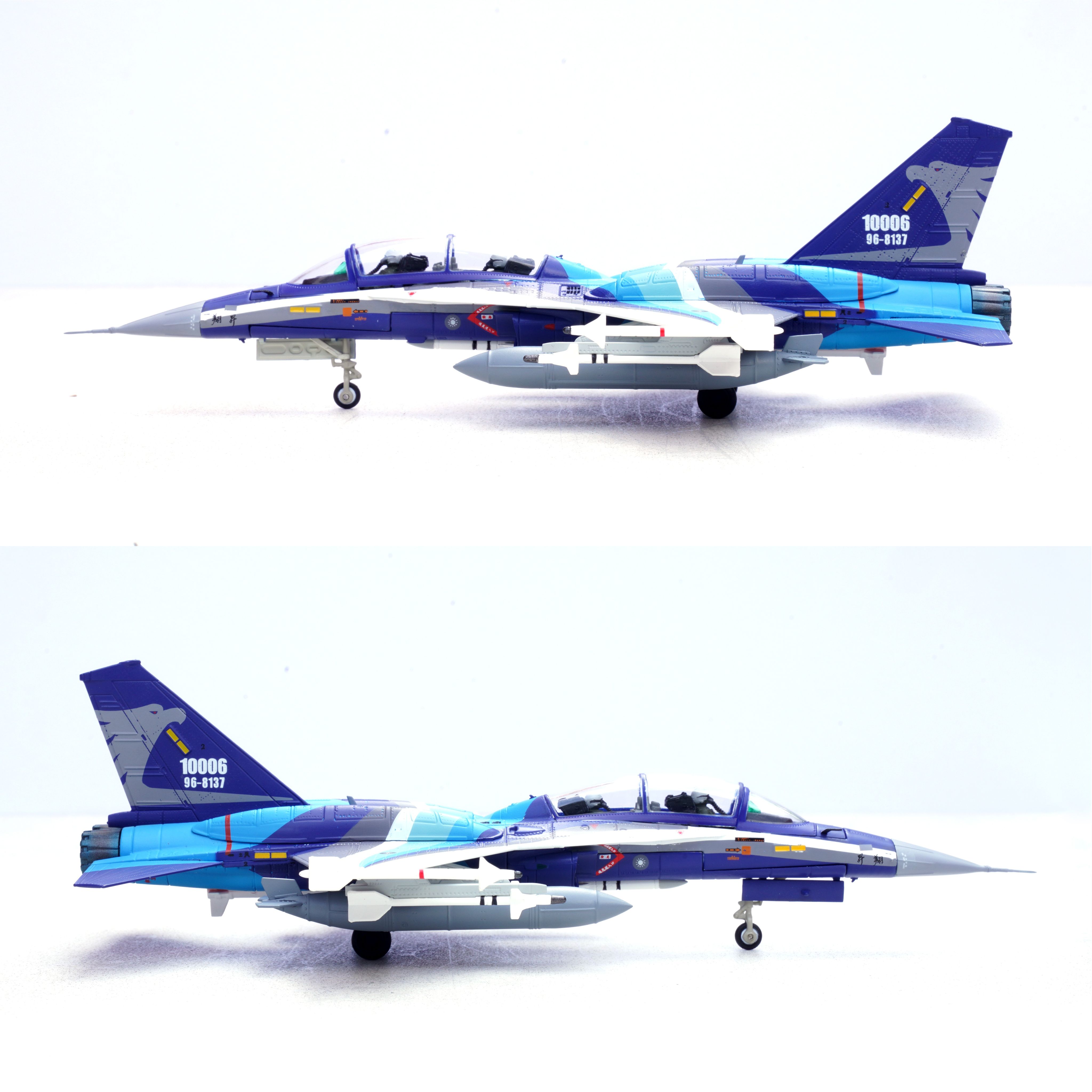 1/72 TTF F-CK-1C/D翔昇原型機完成品模型（包含CFT適型油箱）