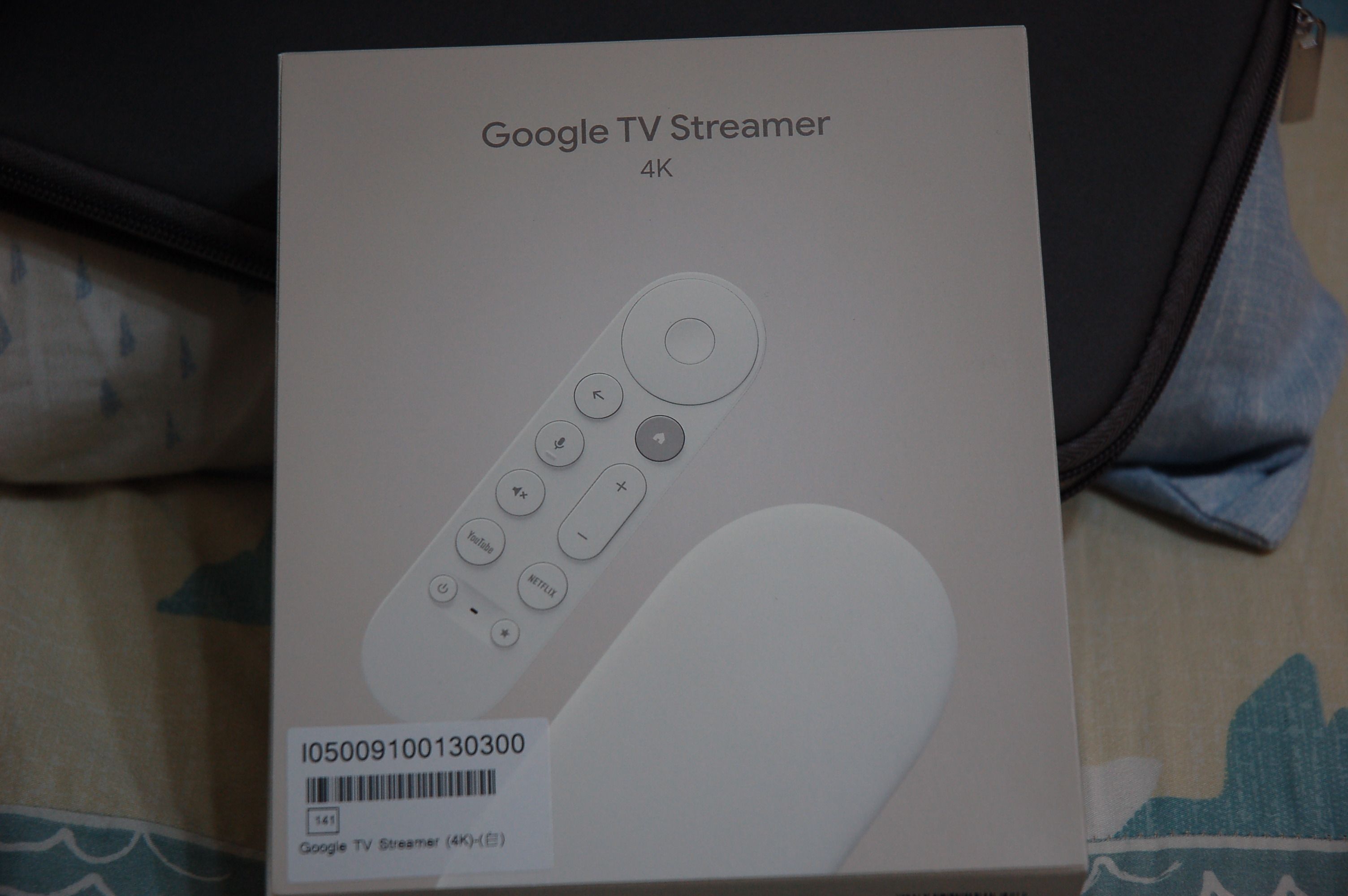 全新 Google TV Streamer 4K隨附聲控器 32 GB