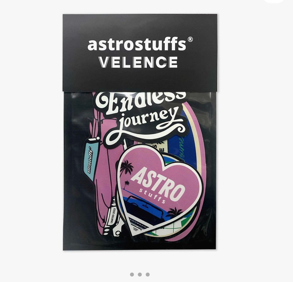 Astrostuffs x velence ENDLESS JOURNEY STICKER PACK