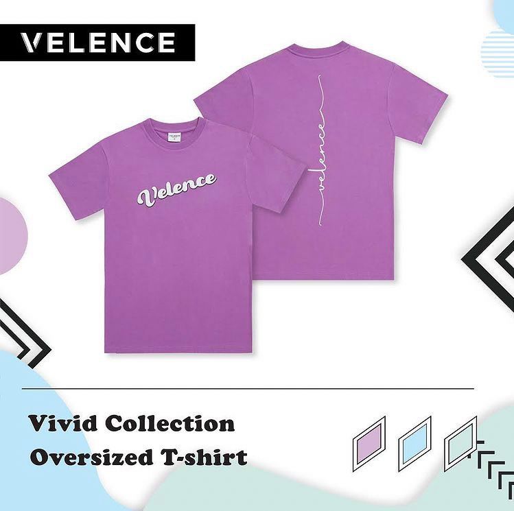 【絕版】VELENCE Vivid Collection Oversized T-shirt（全新未拆封）