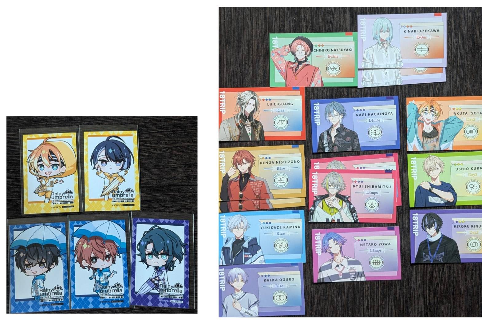 【18trip】耳機、立牌［特典出清中歡迎下單！］