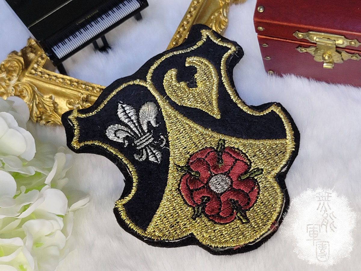 表面咒語-歐石楠的歌聲-配套刺繡胸針