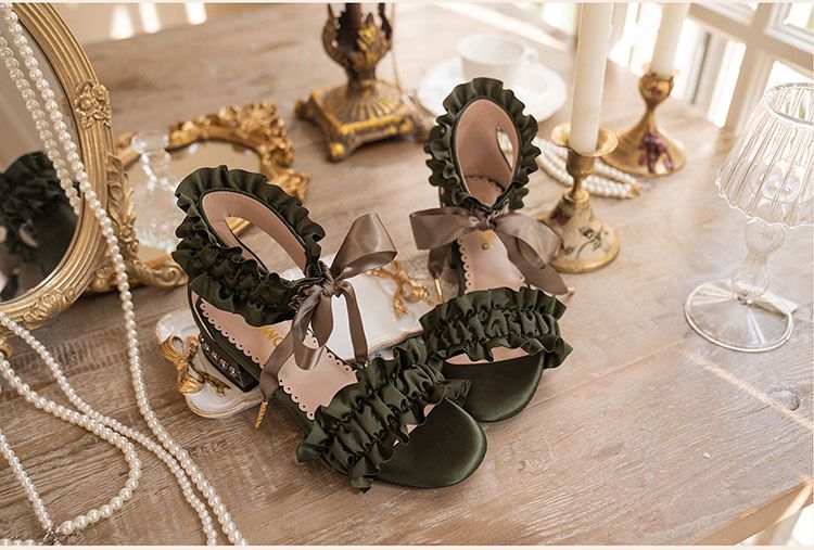 POMPOM-戀曲涼鞋40碼