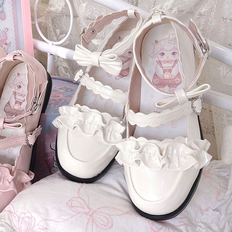 綿羊泡芙同名鞋（舊名梅露露）珍珠白41碼