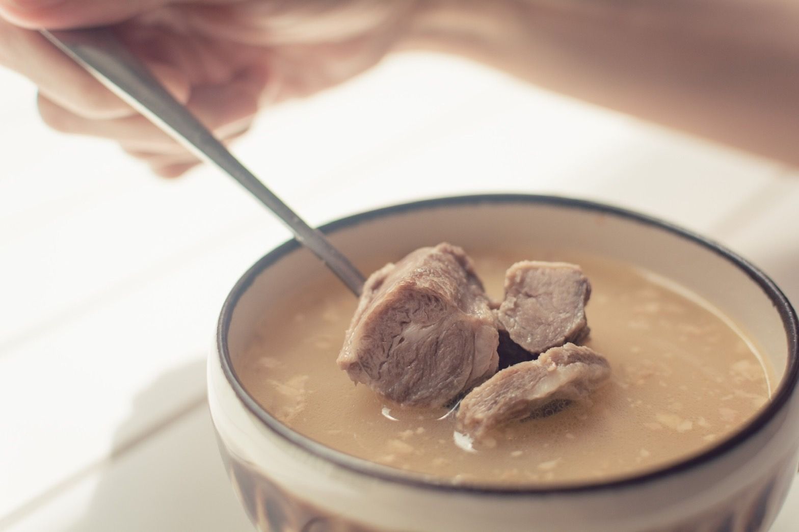 雪濃湯（含肉） 
