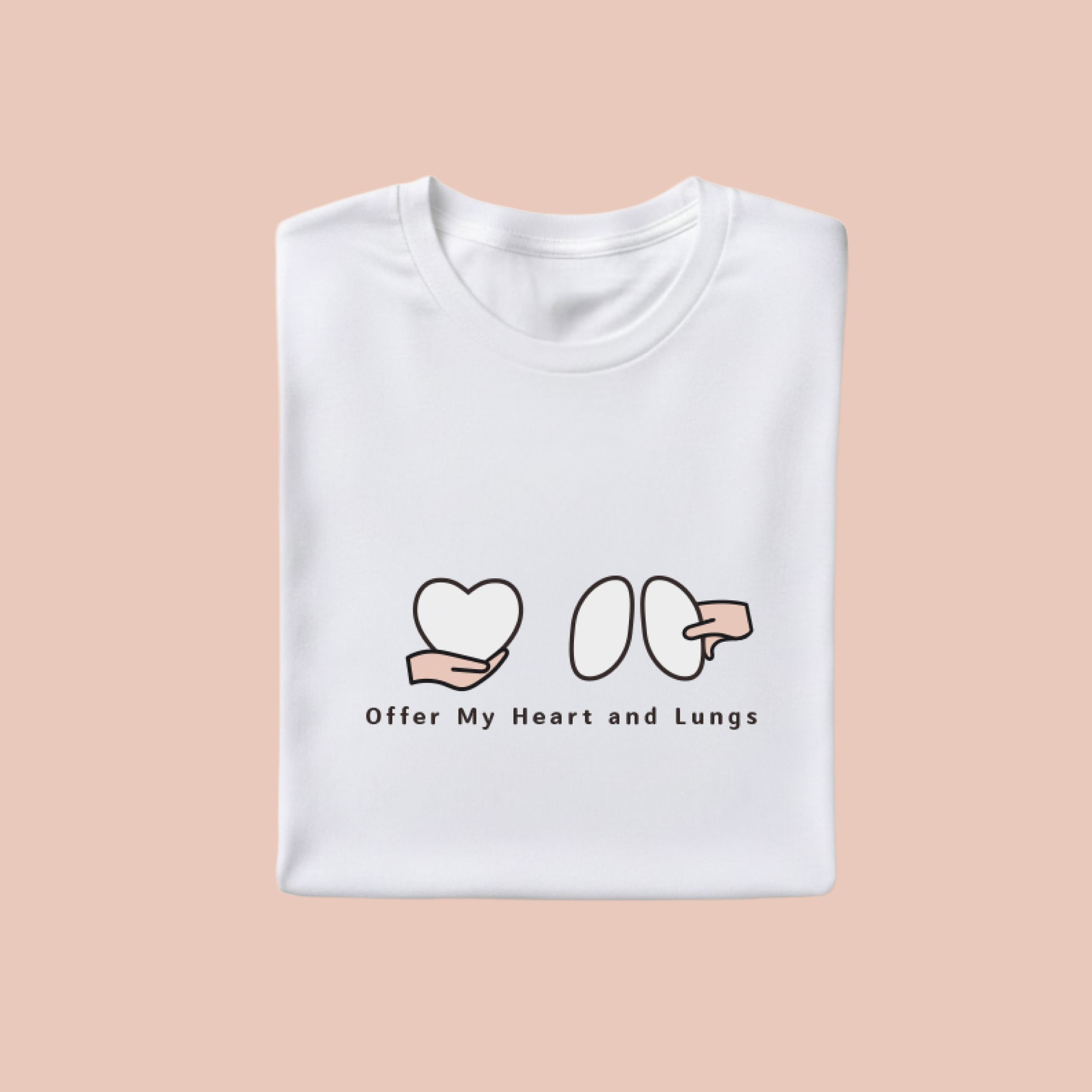 【掏心掏肺Ｔ-shirt】讓你的付出肉眼可見