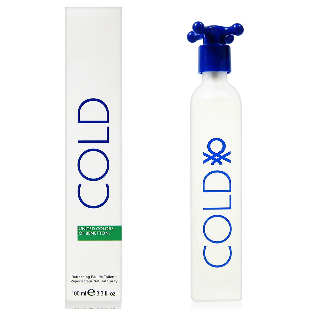 HUAHUA 香水美妝 Benetton 班尼頓 Cold 冷水 男性 中性淡香水 100ml【全新正品】