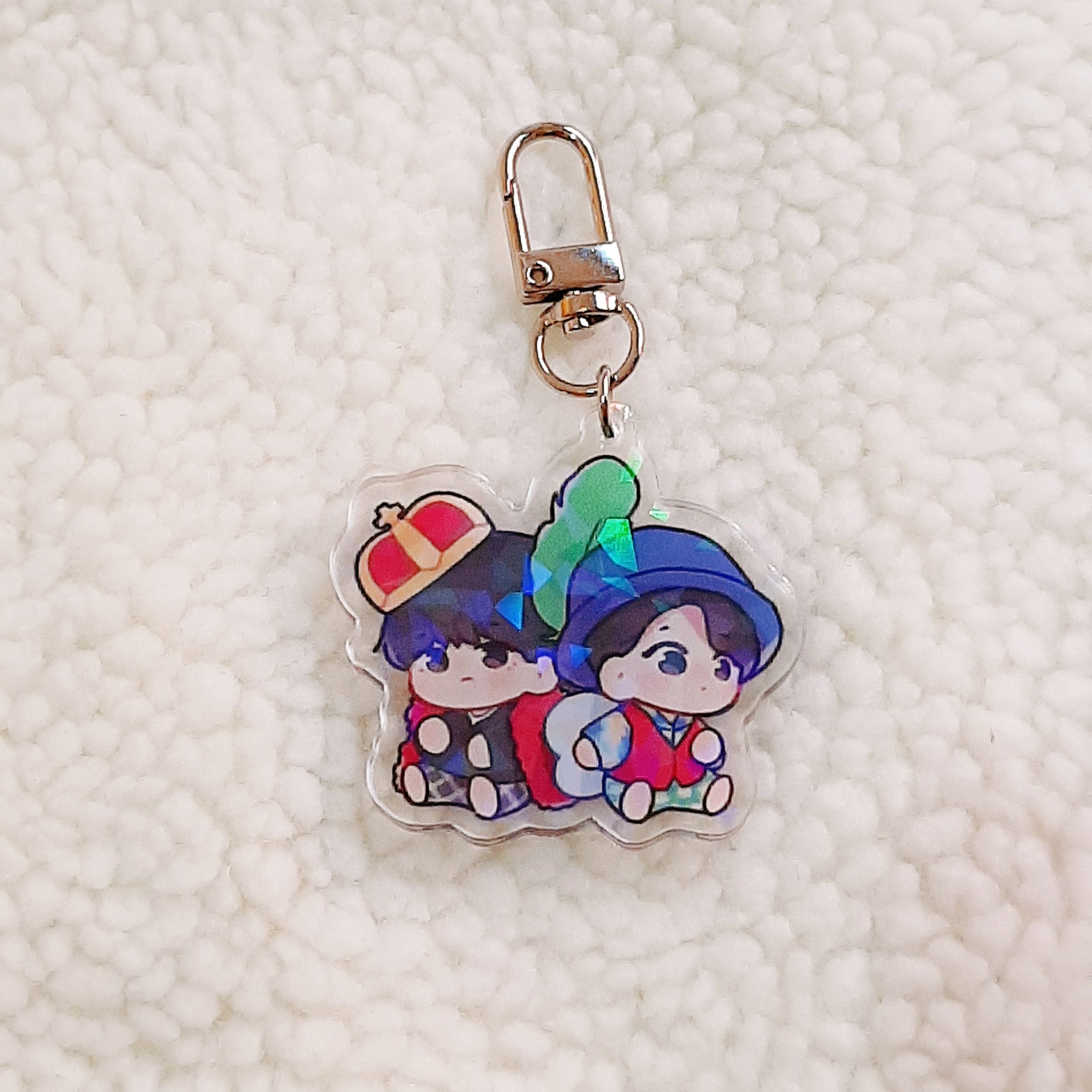 🧚‍♂️🤴國王與精靈（？）吊飾