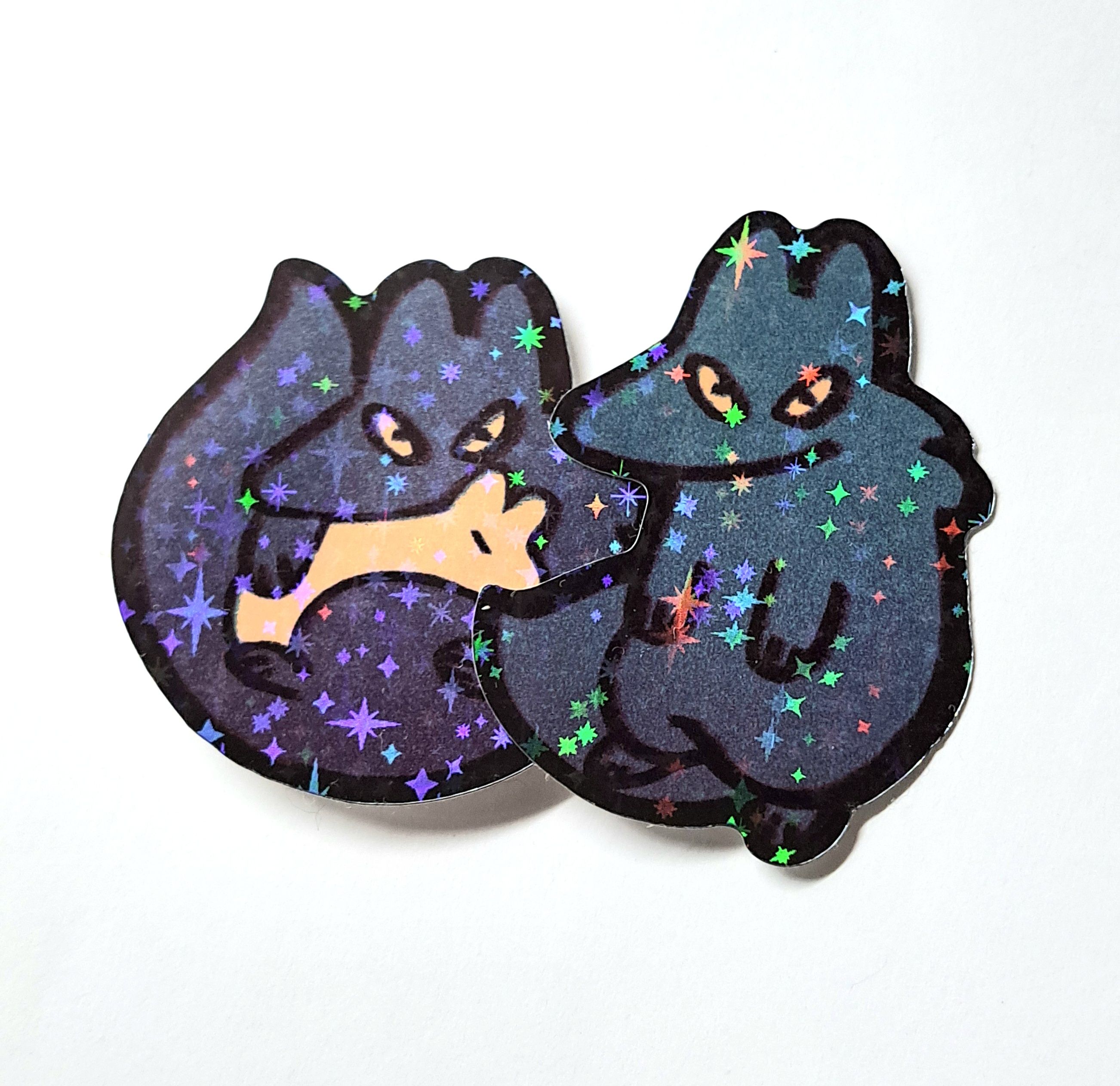 北北是一隻小色狼｜銀河閃閃貼紙｜5cm