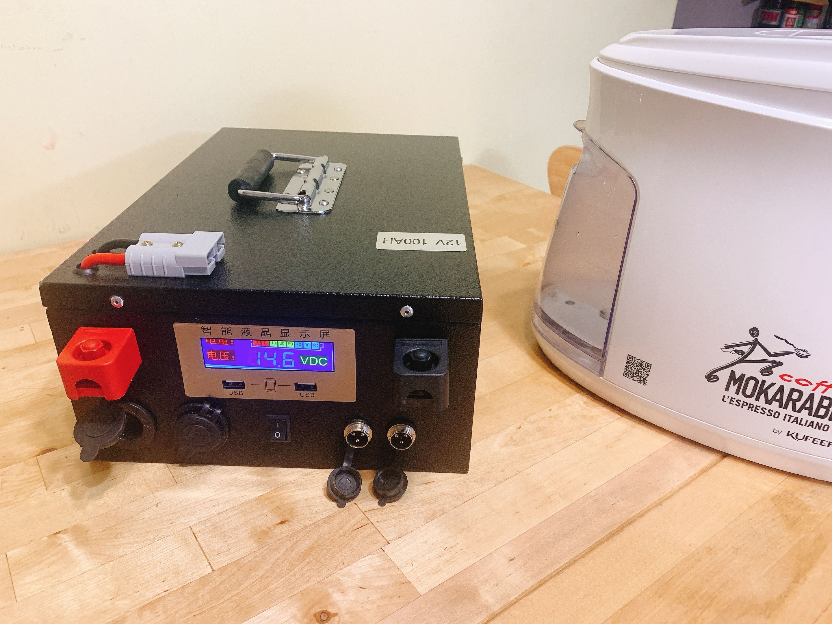 12V 100AH寧德磷酸鋰鐵電池（無逆變器）