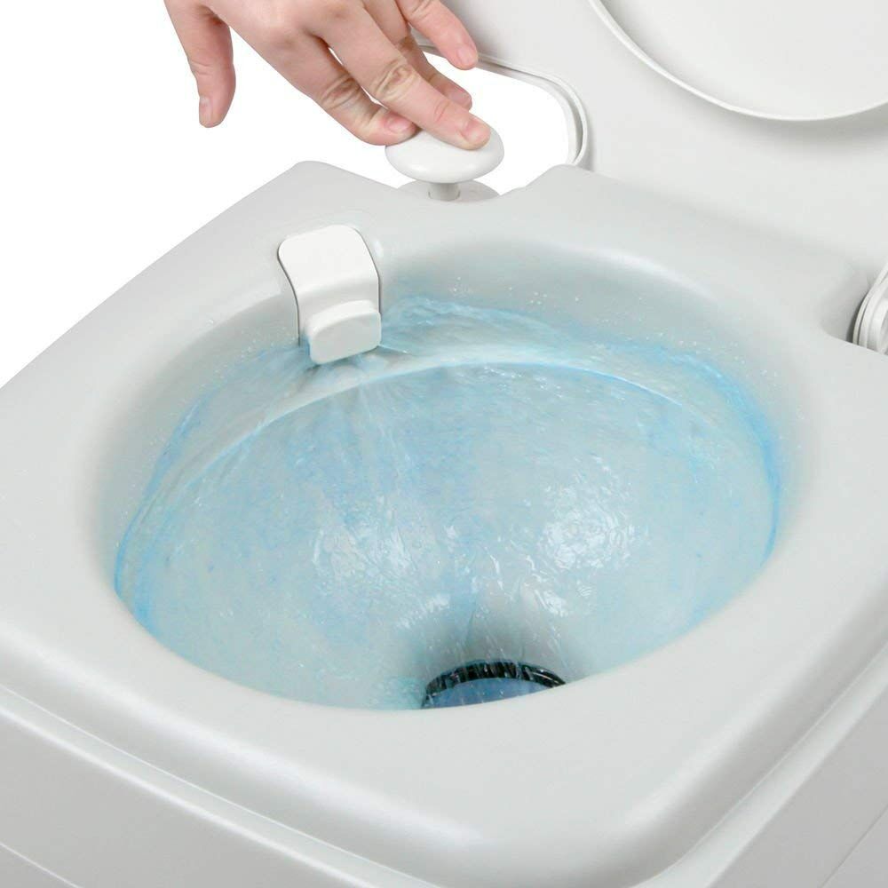 便攜式移動可沖水坐便器 防臭密封加厚戶外車泊