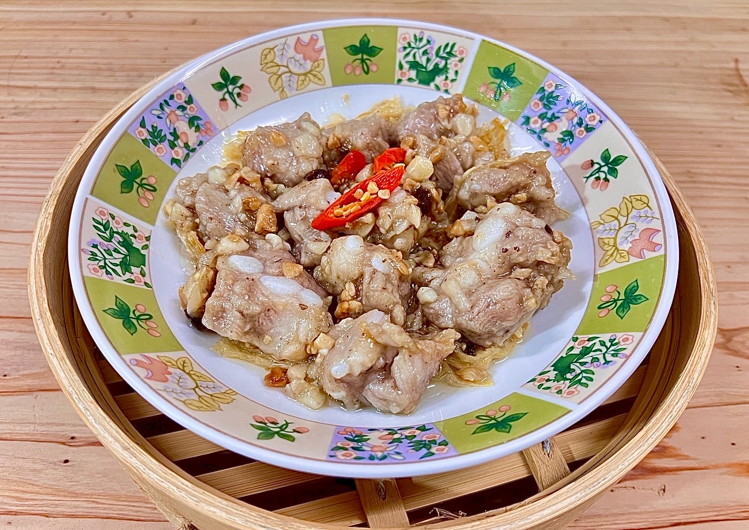 🔶 豆豉排骨（蒜香）（台灣豬）