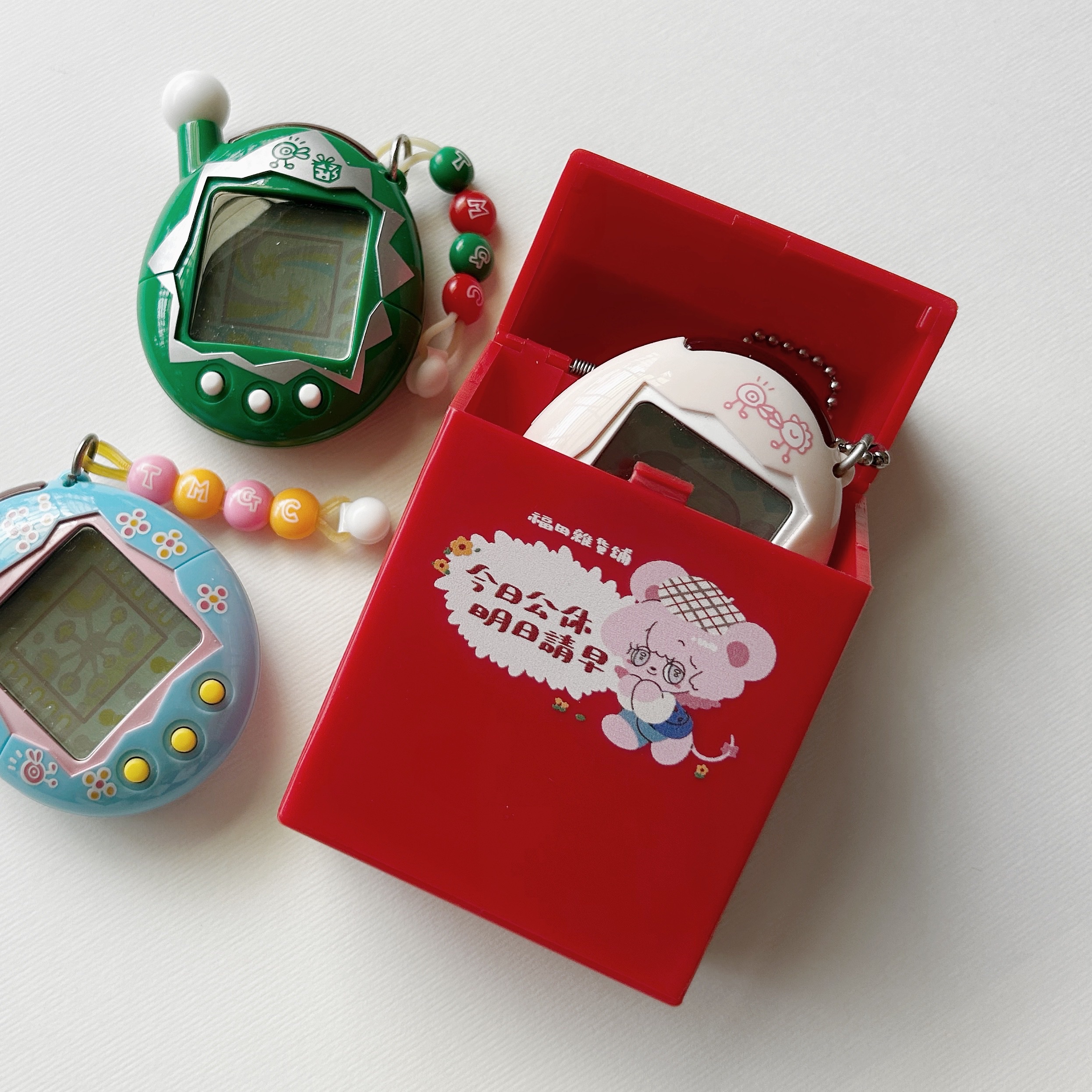 福田雜貨塑膠小盒