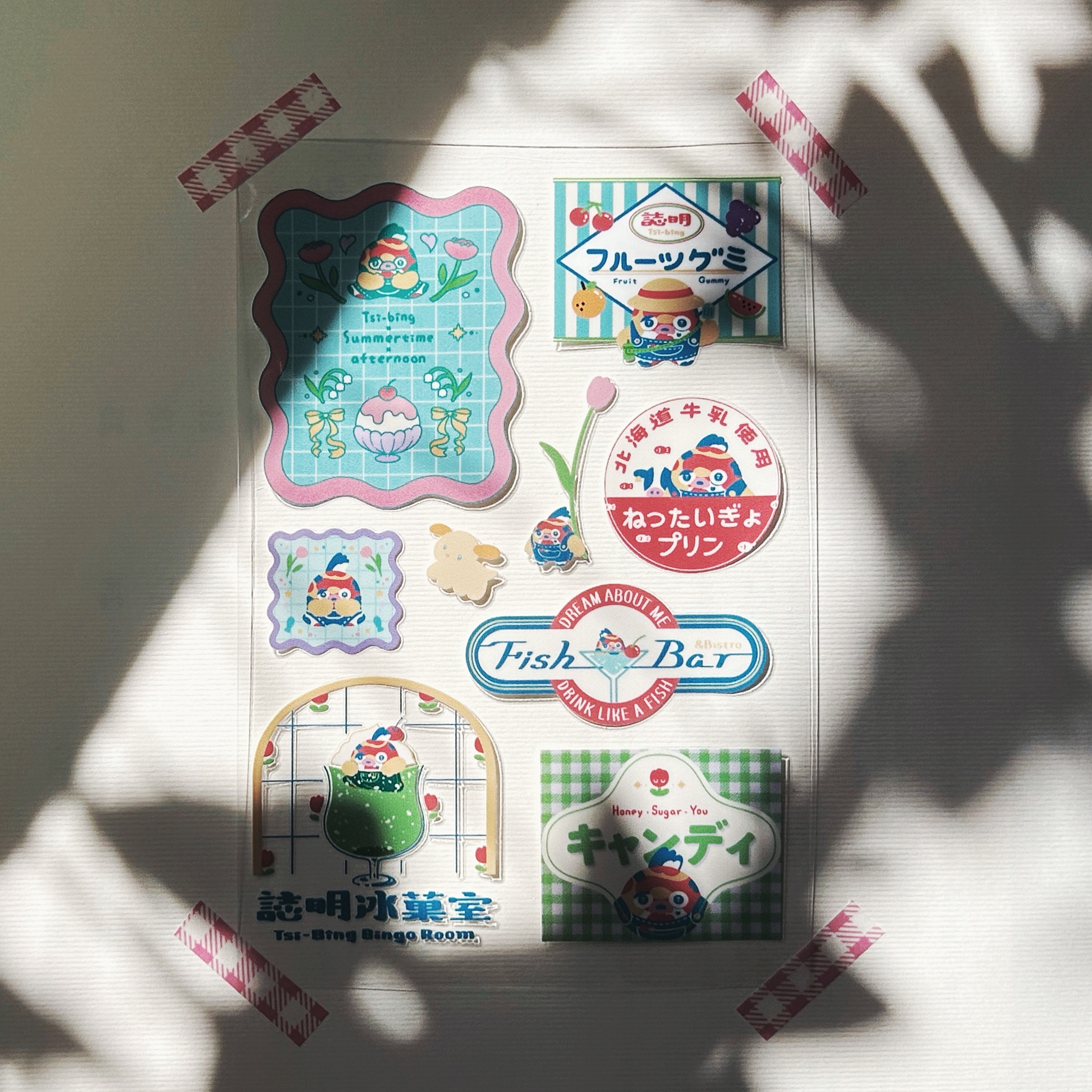 誌明水晶轉印貼紙