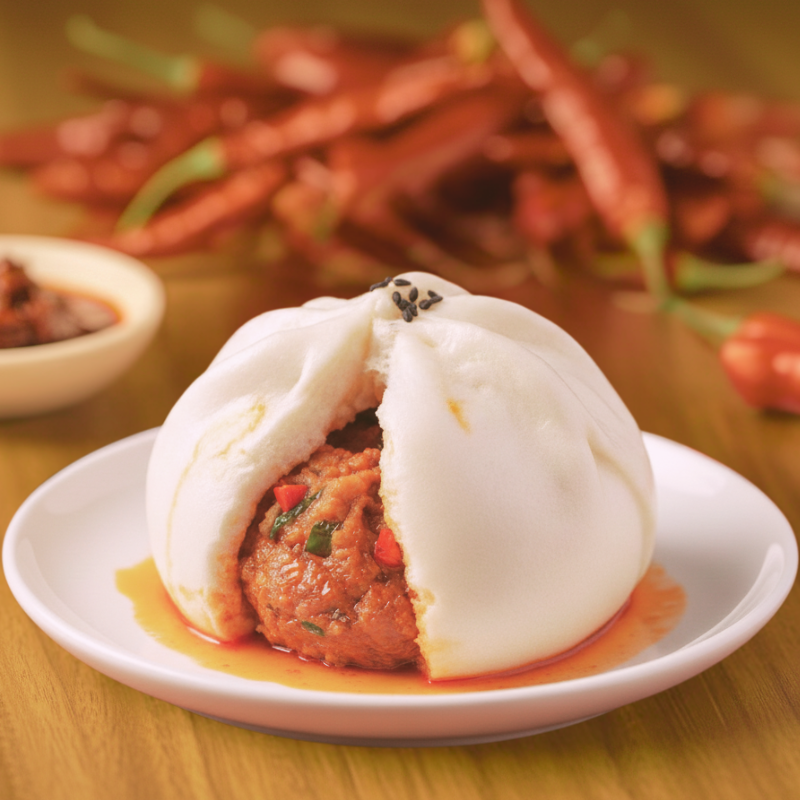 剝辣肉包 ⊕ 子華【麻香招牌】夏日限定！