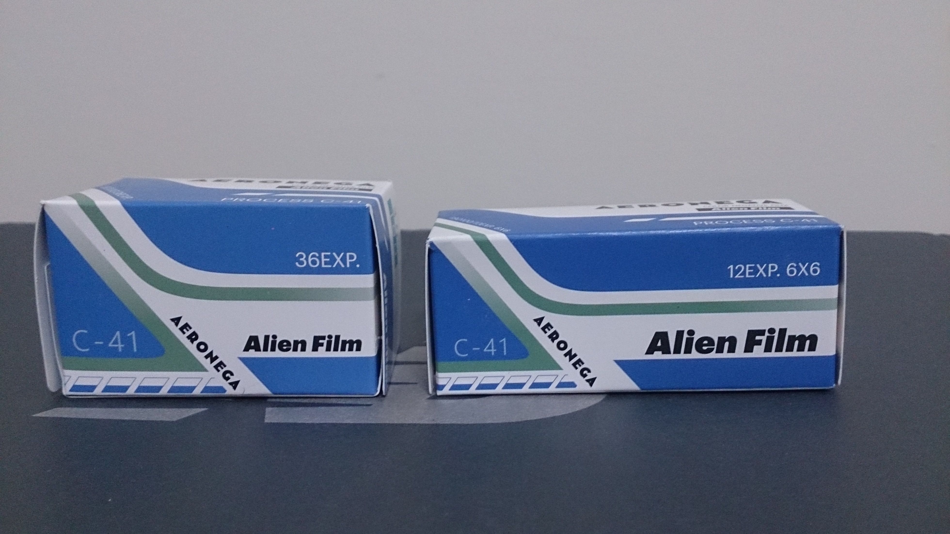 Aeronega Alien film ISO100彩色底片