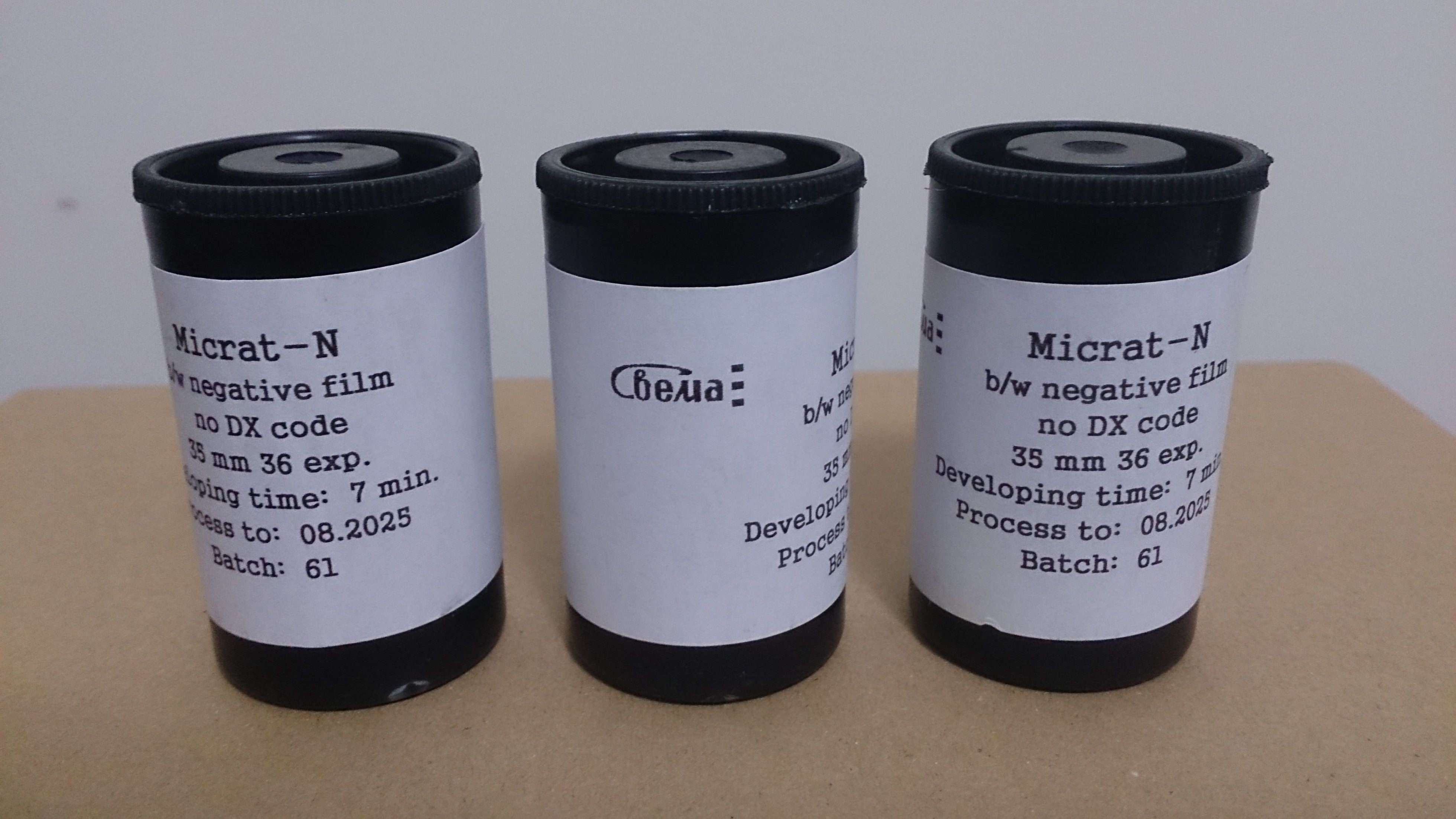 135 ASTRUM SVEMA-MICRAT-N ISO6黑白底片