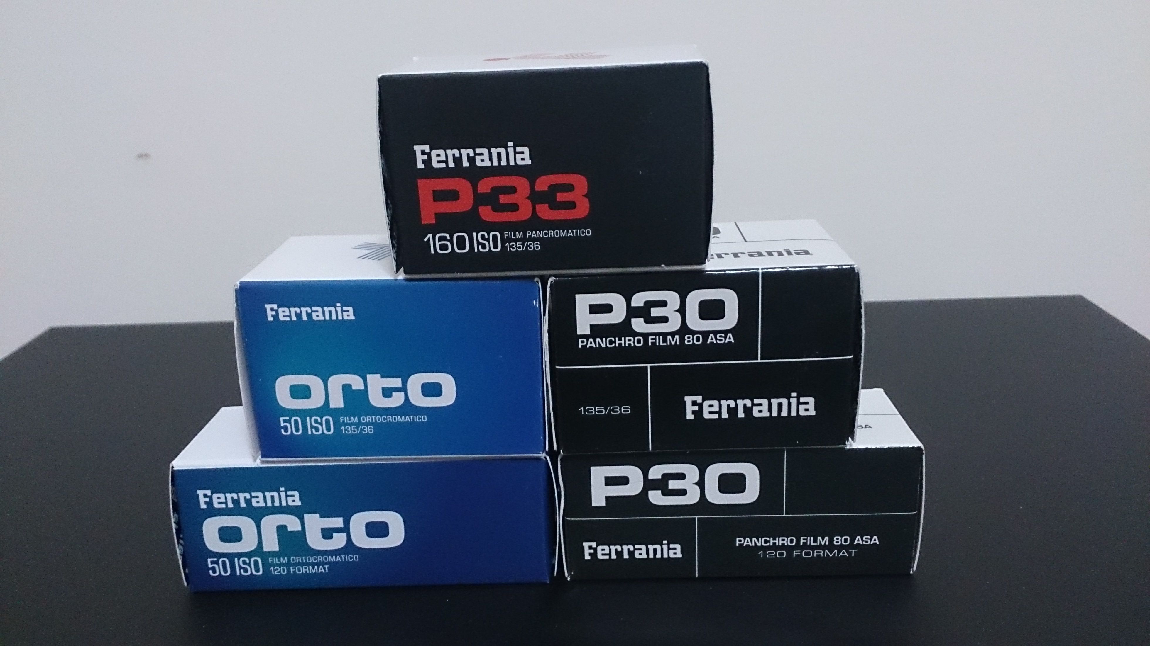FERRANIA 黑白底片