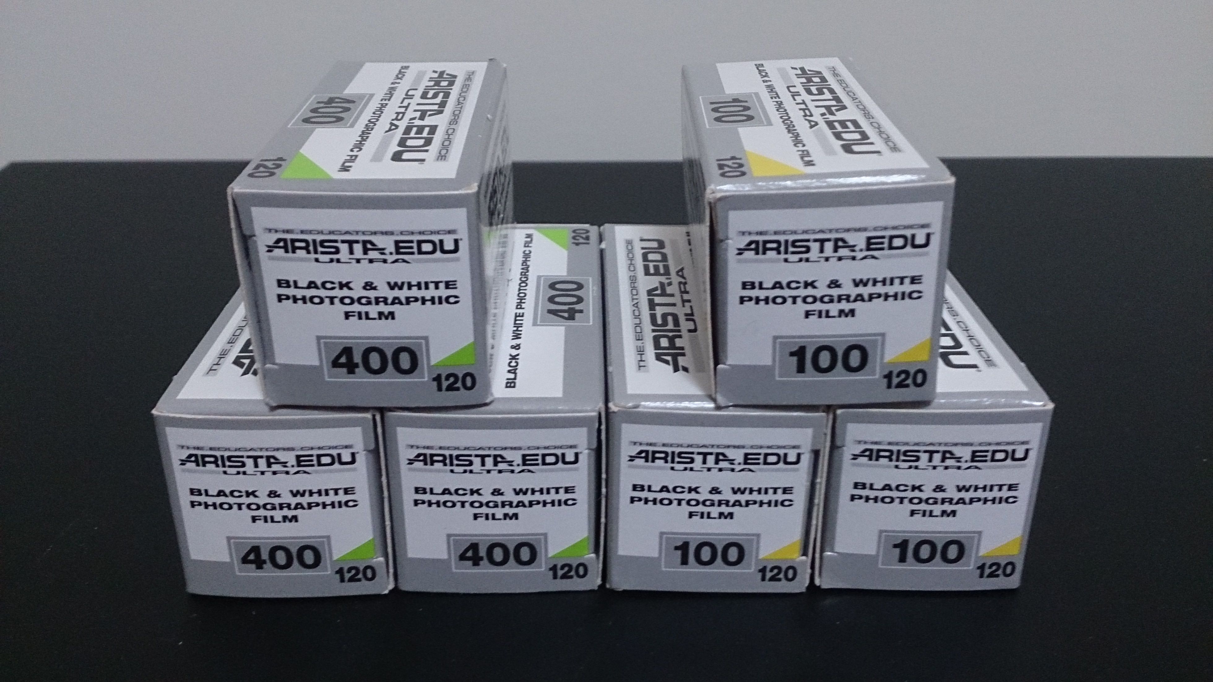 120 ARISTA EDU 黑白負片
