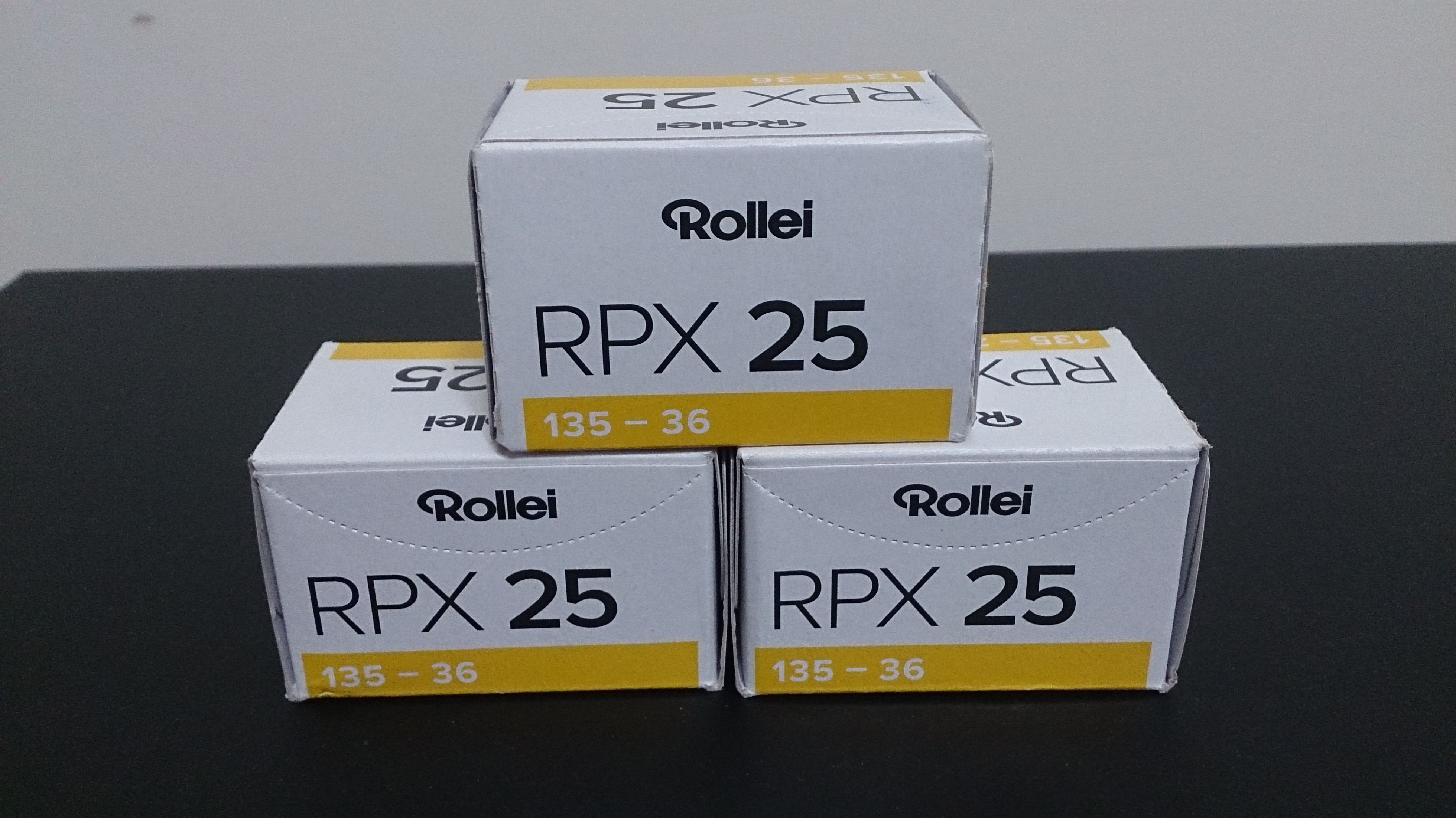 ROLLEI RPX 25黑白底片