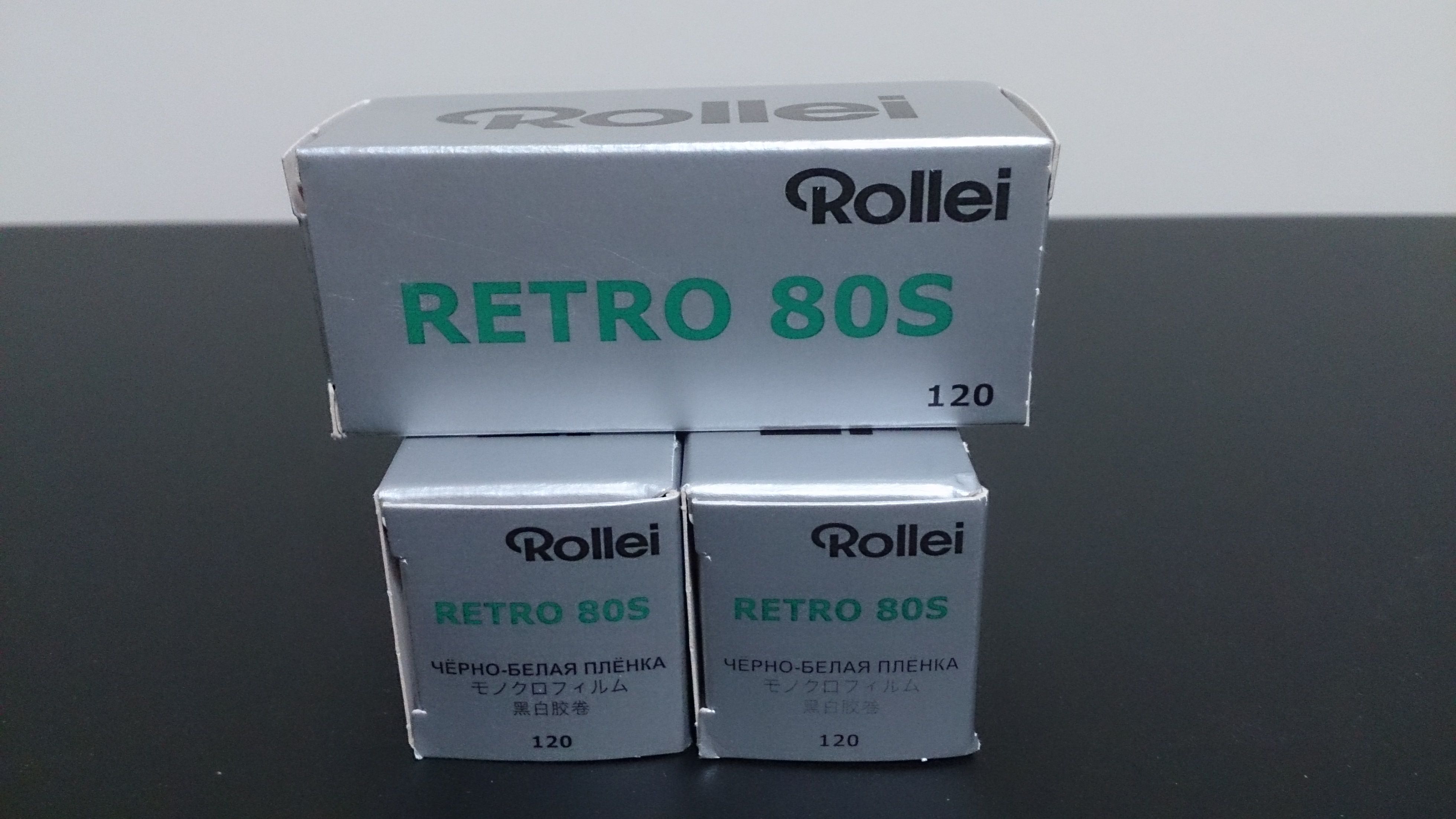 120 ROLLEI 黑白底片