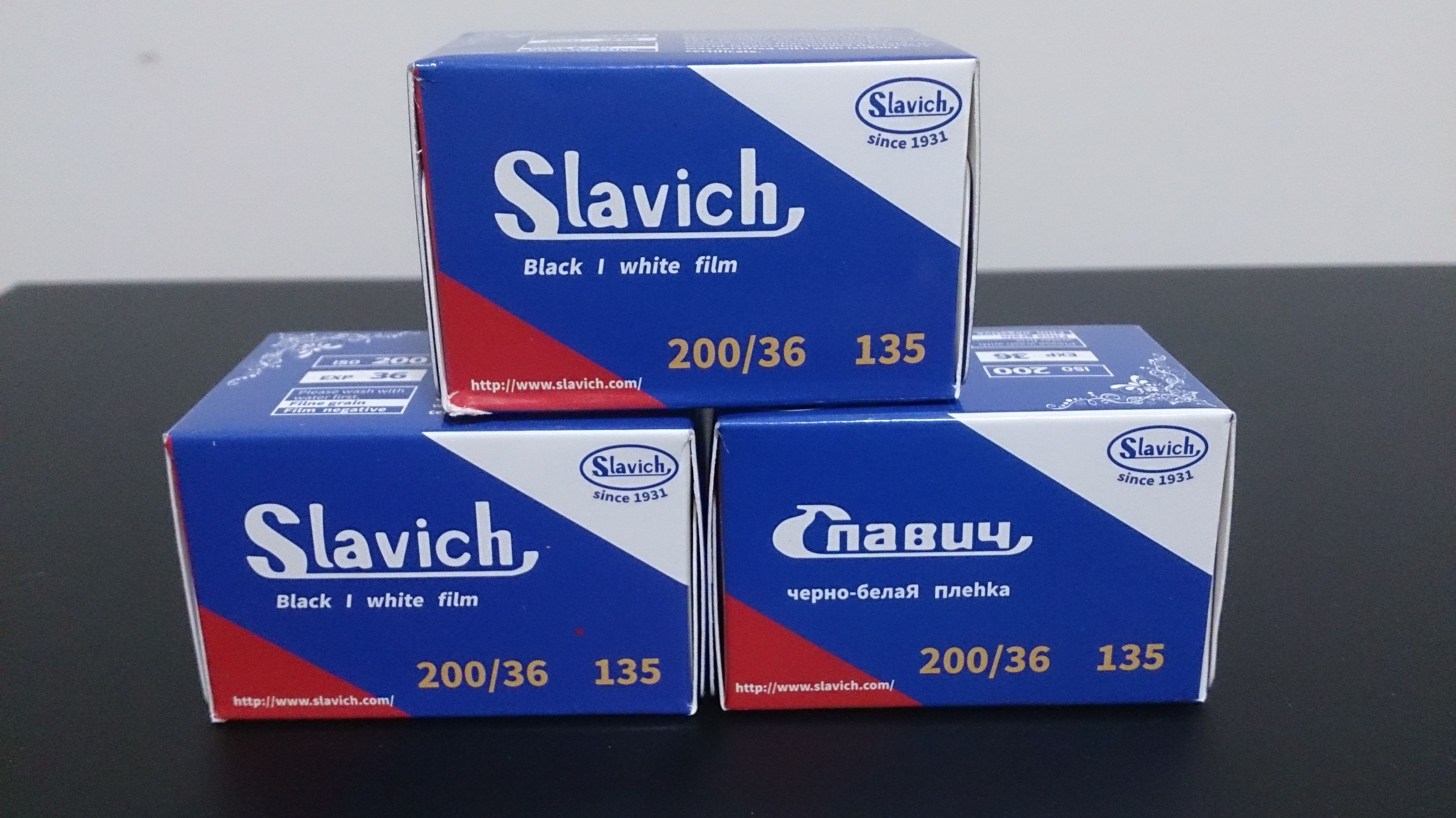 135 Slavich pan 200黑白底片