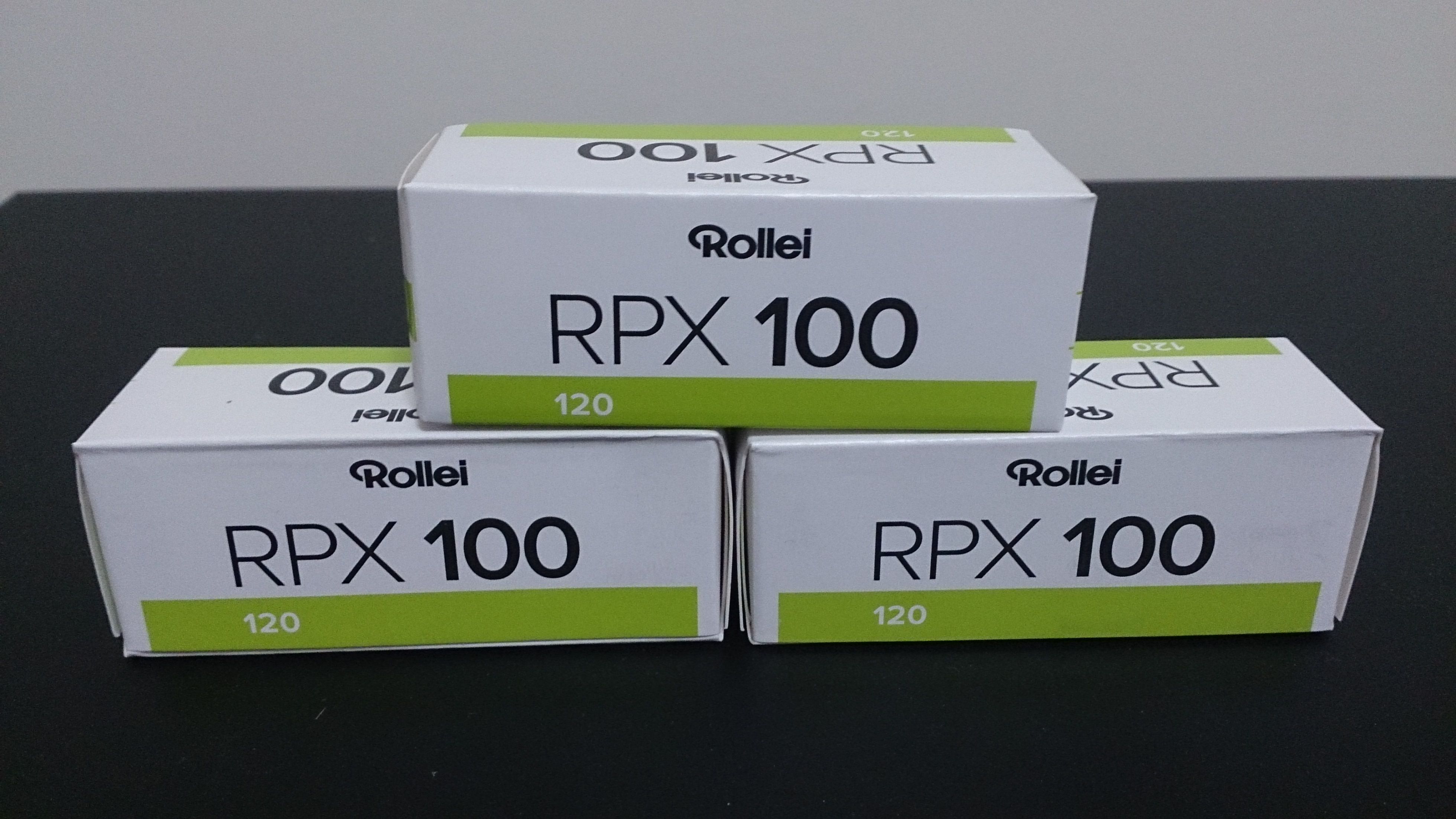 120 ROLLEI RPX 黑白底片