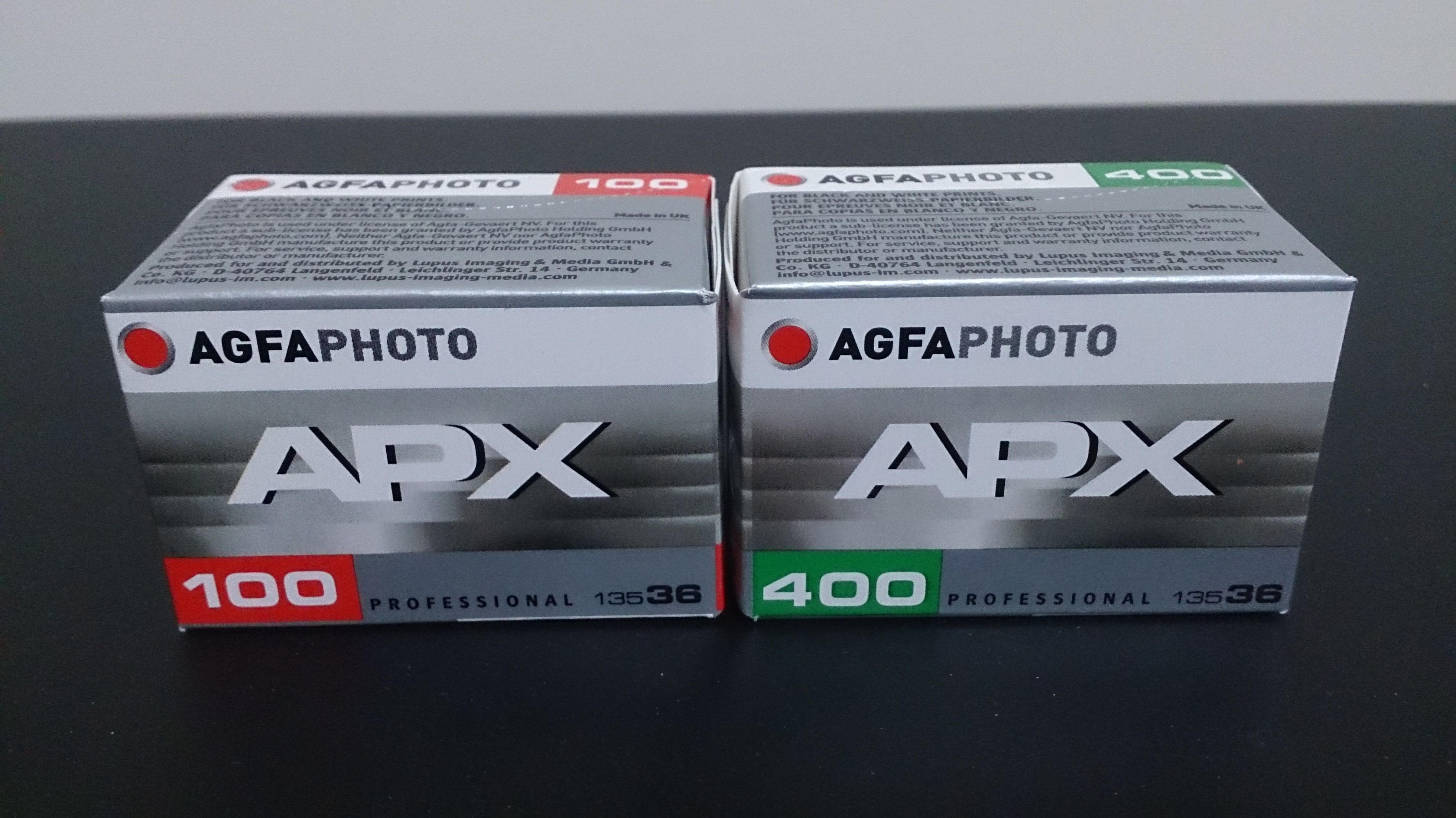 135 AGFA APX 黑白底片