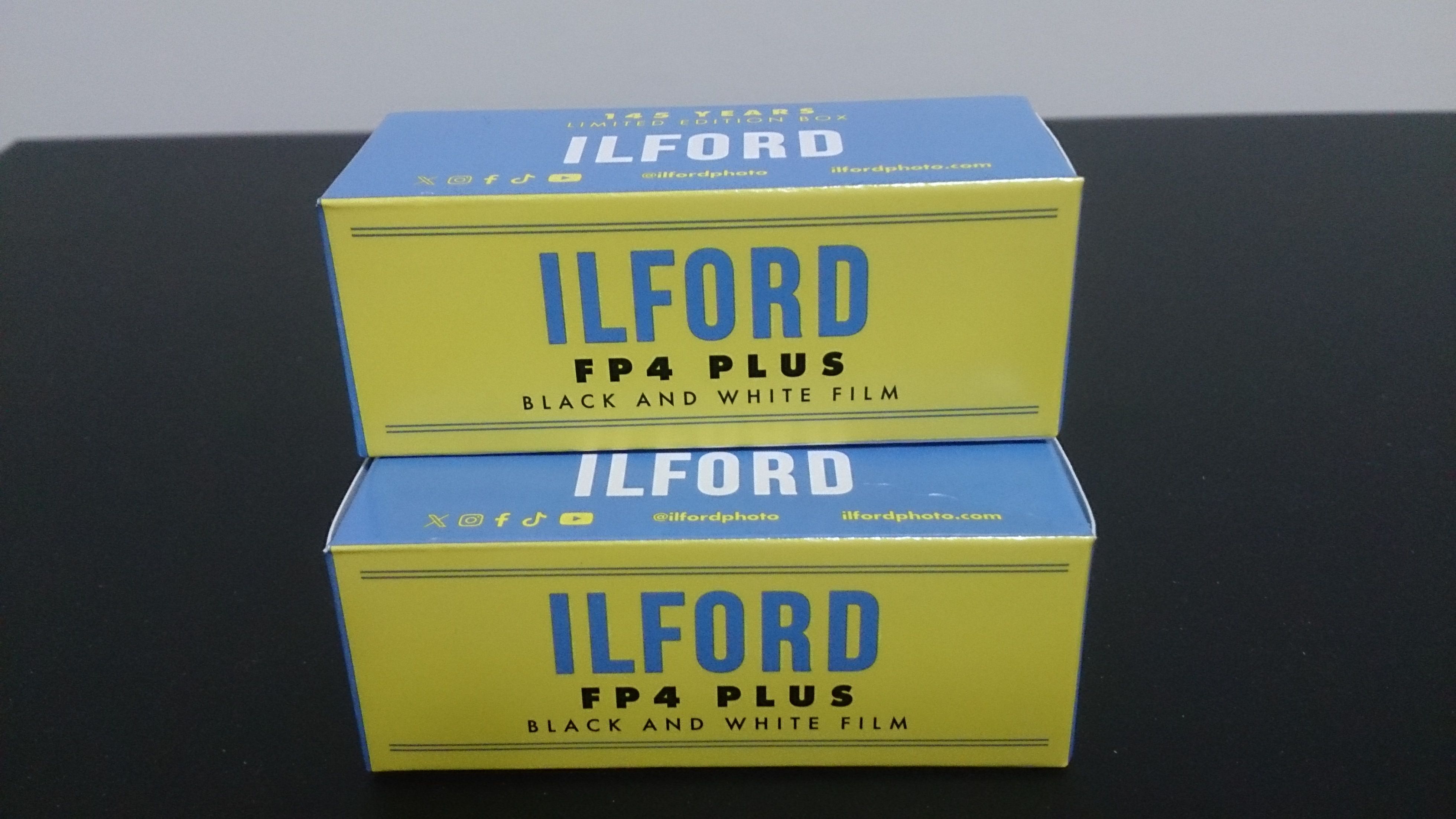 120 ILFORD復古包裝 120黑白底片