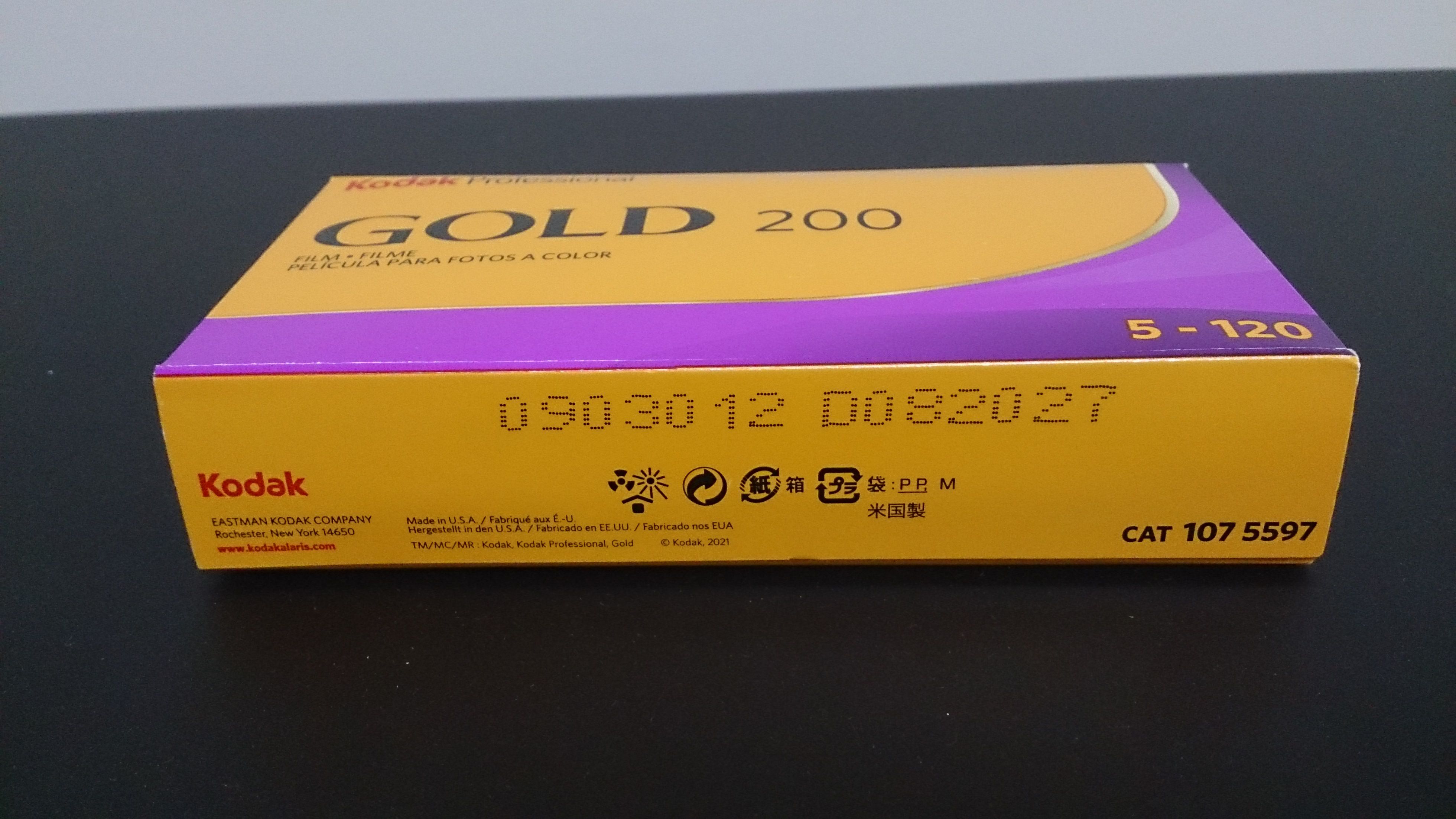120KODAK GOLD200 120彩色負片